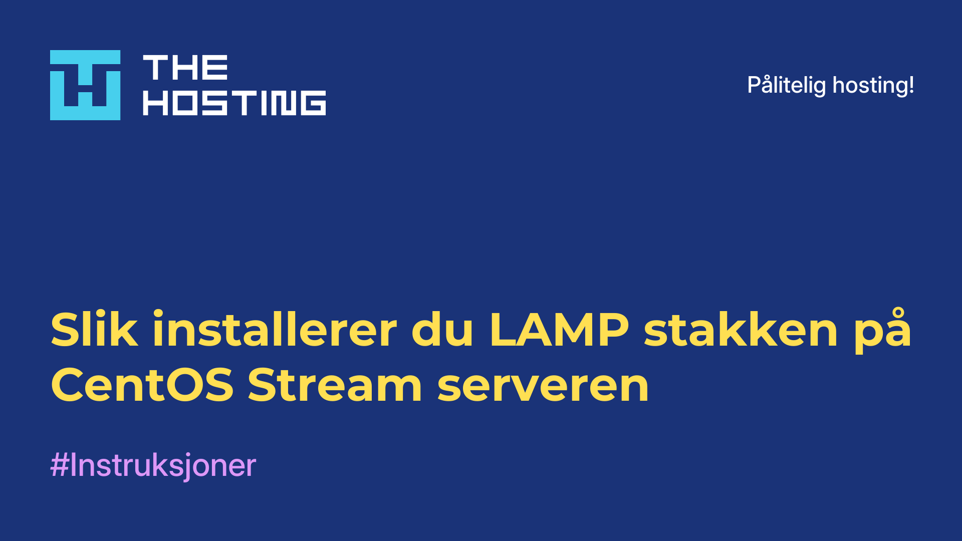 Slik installerer du LAMP-stakken på CentOS Stream-serveren