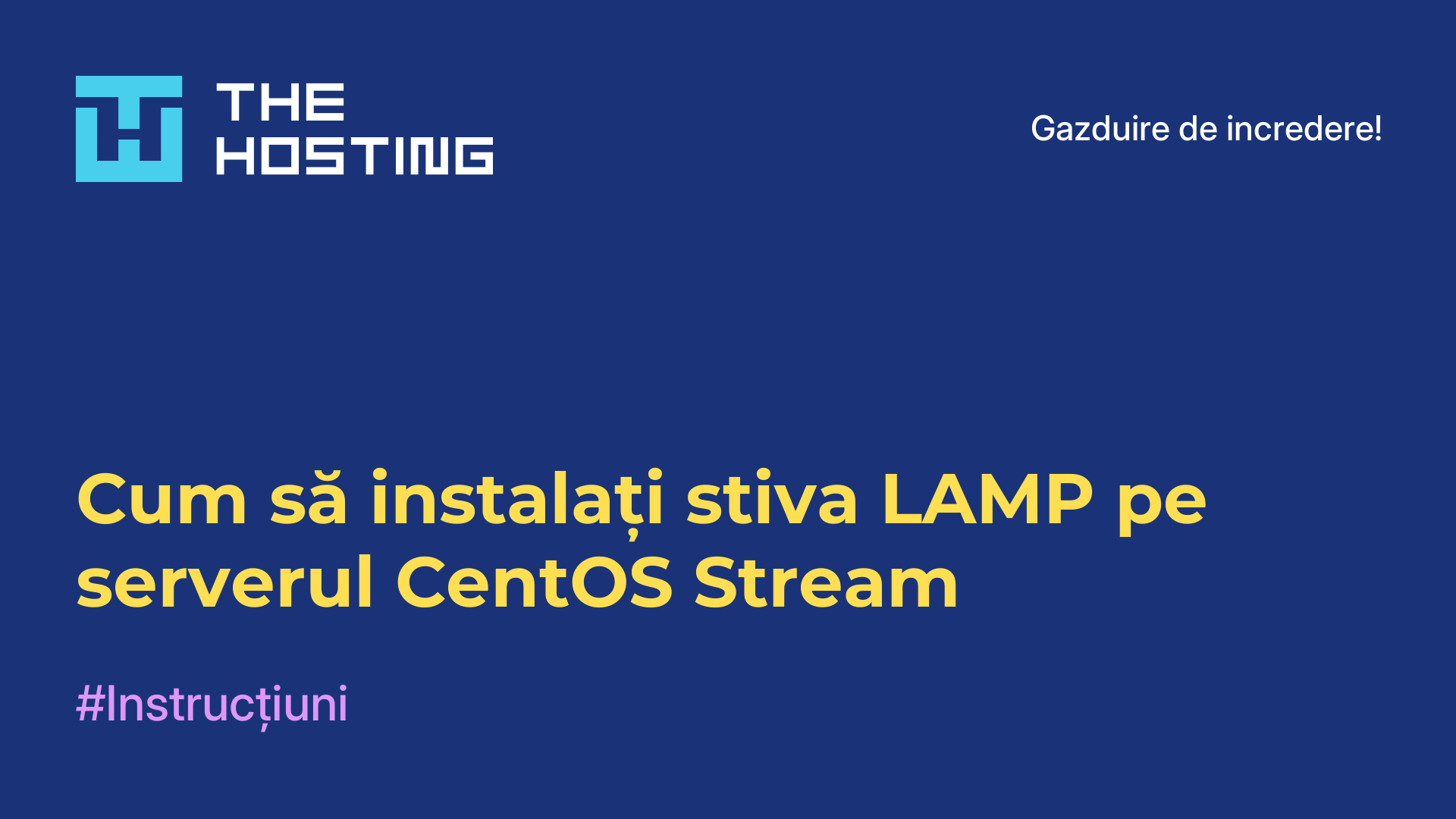 Cum să instalați stiva LAMP pe serverul CentOS Stream