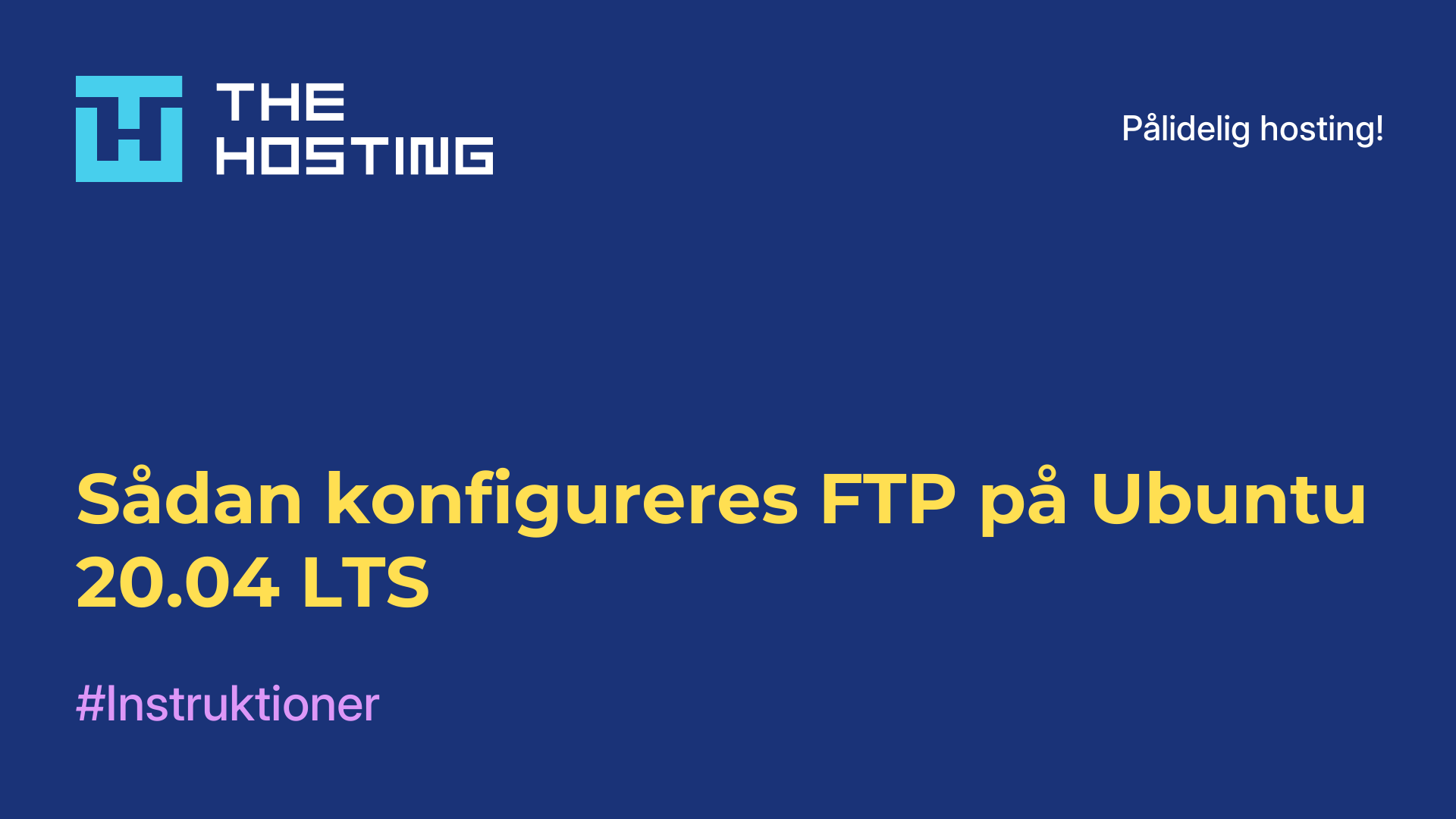 Sådan konfigureres FTP på Ubuntu 20.04 LTS