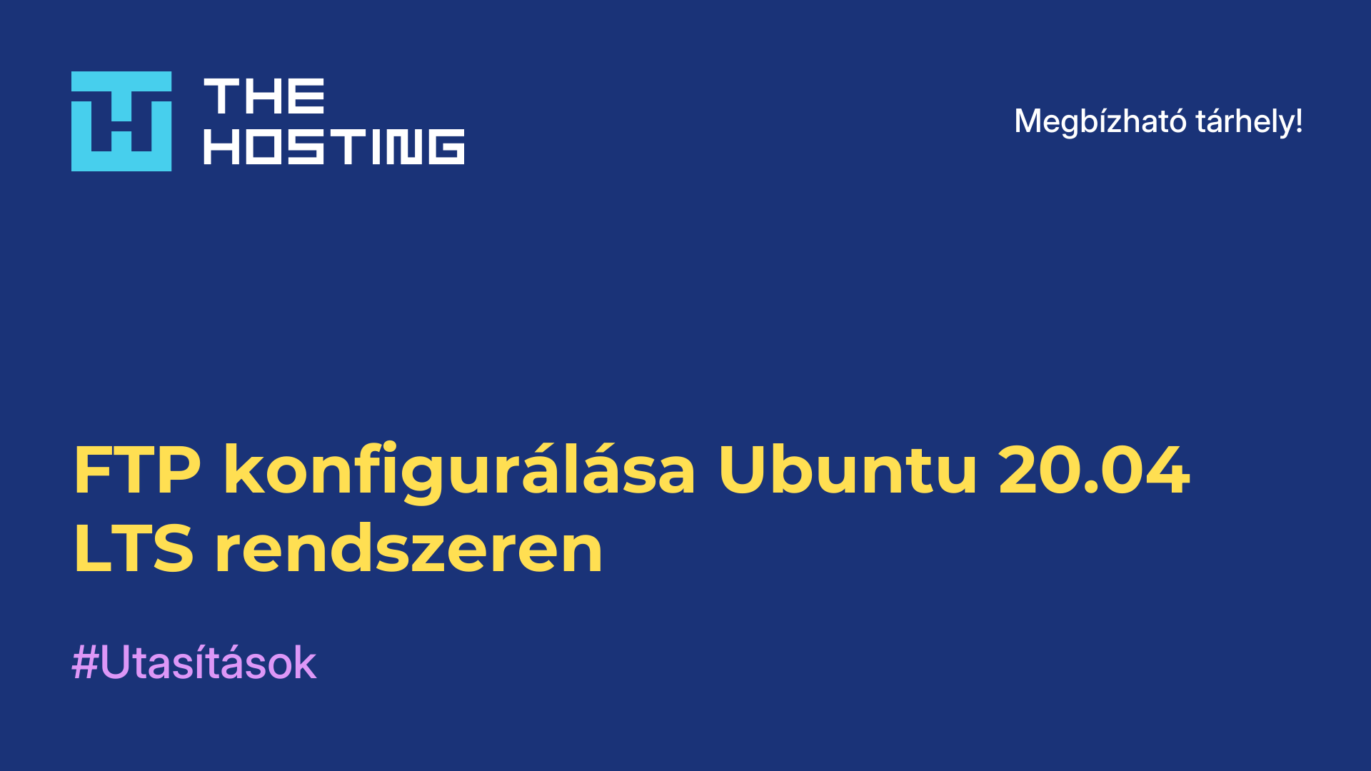 FTP konfigurálása Ubuntu 20.04 LTS rendszeren
