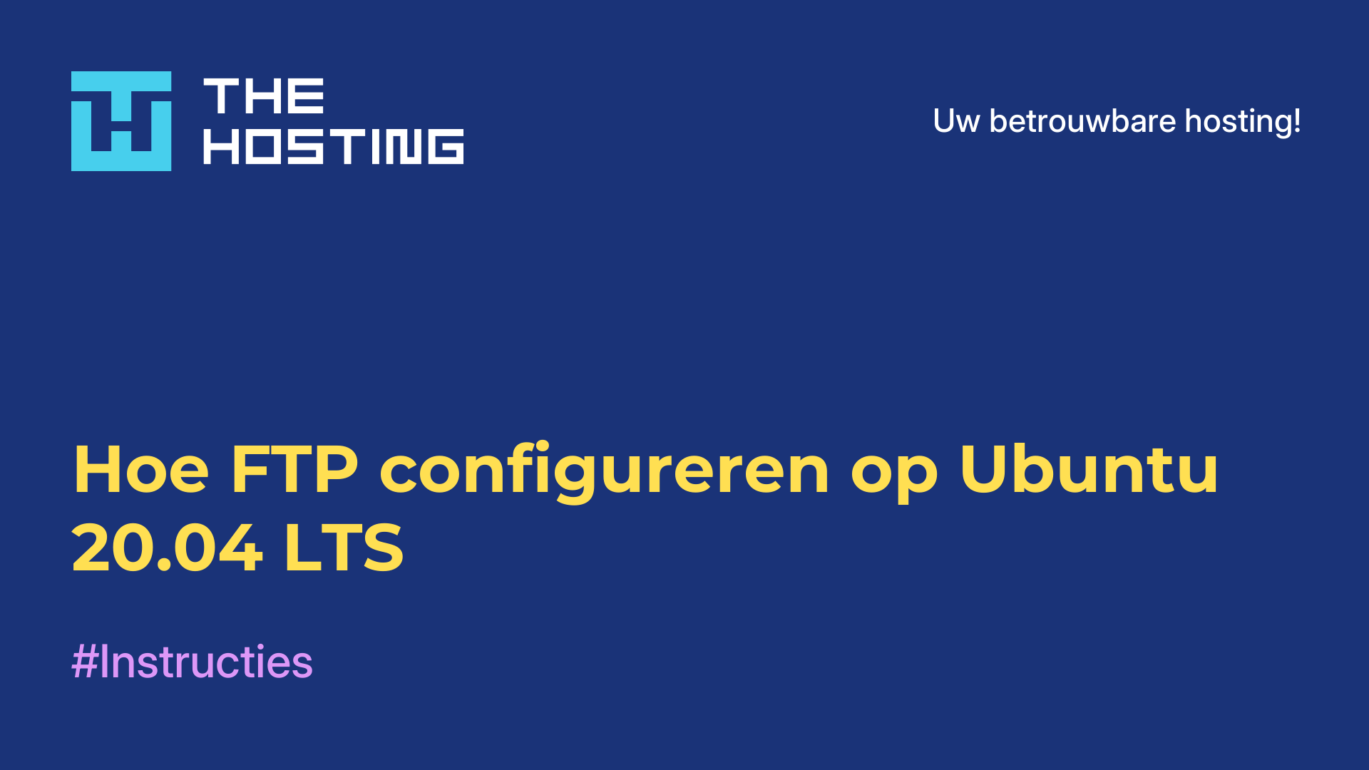 Hoe FTP configureren op Ubuntu 20.04 LTS