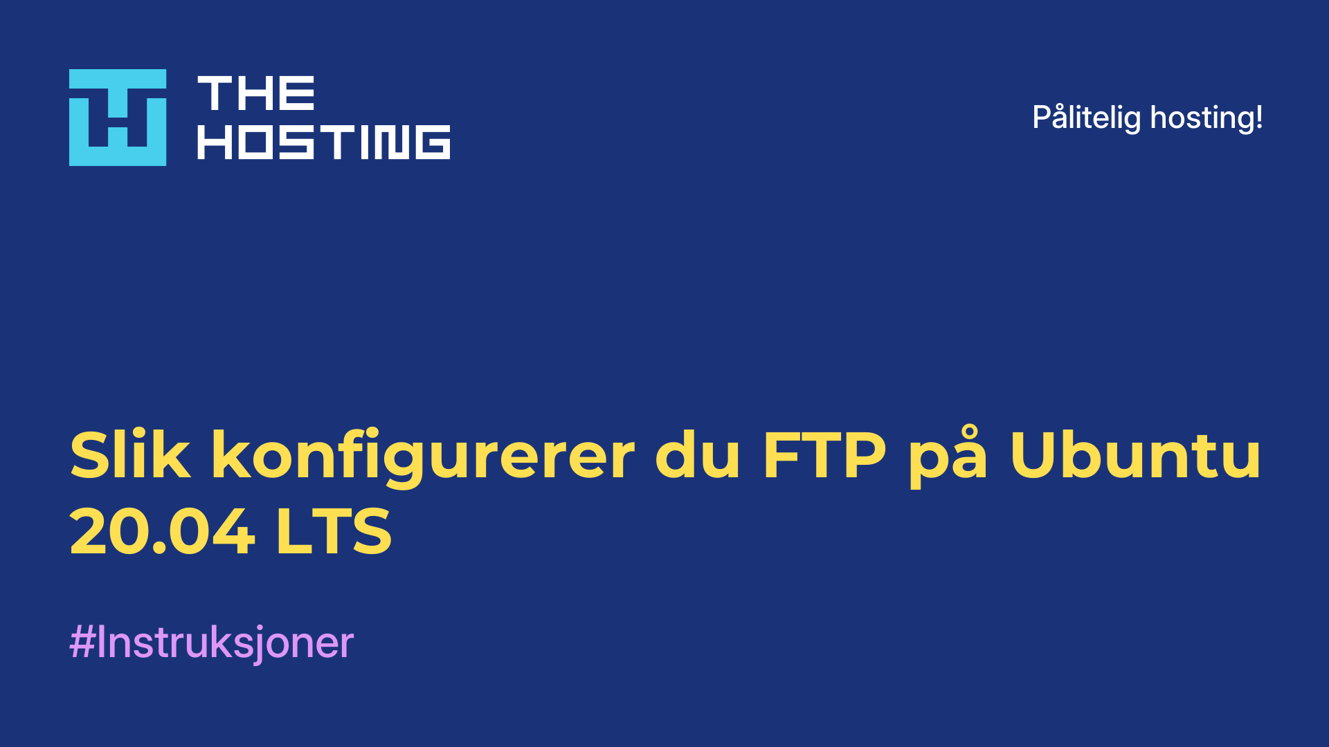 Slik konfigurerer du FTP på Ubuntu 20.04 LTS