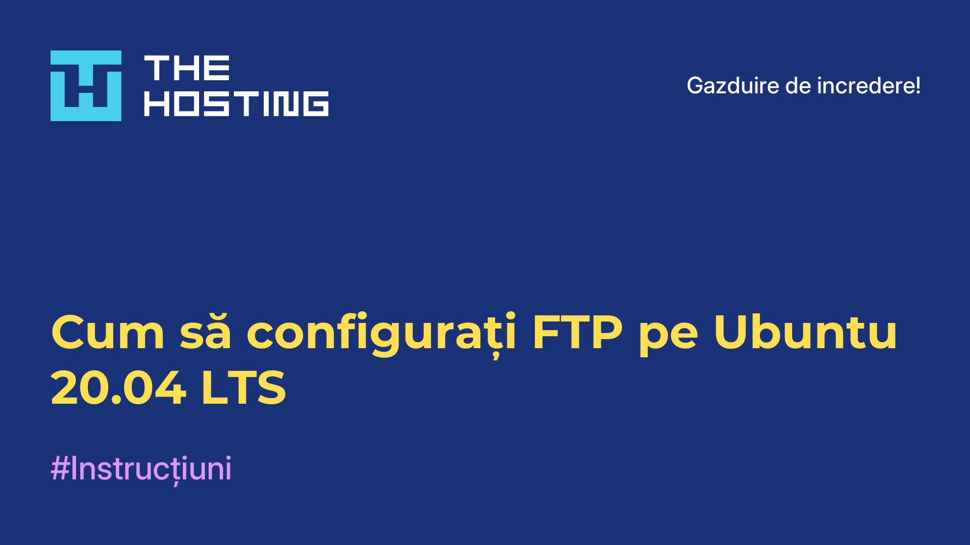 Cum să configurați FTP pe Ubuntu 20.04 LTS