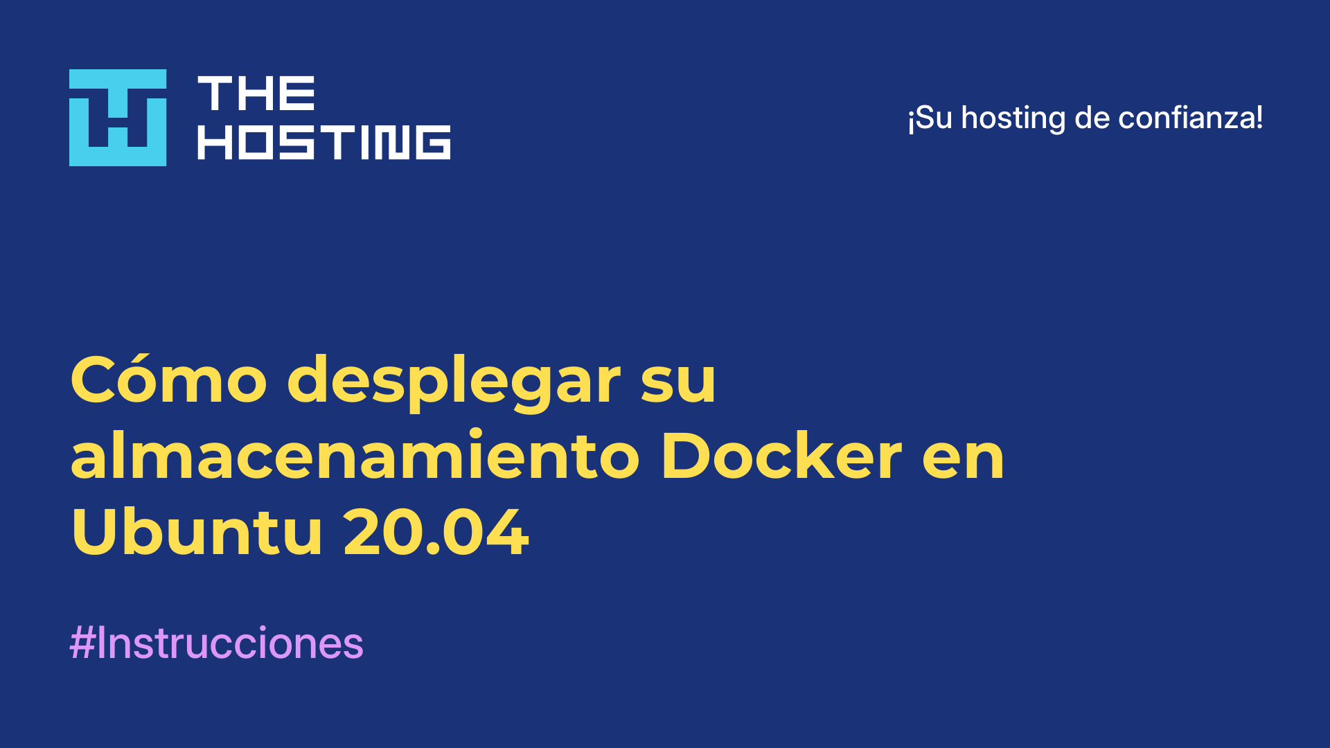Cómo desplegar su almacenamiento Docker en Ubuntu 20.04