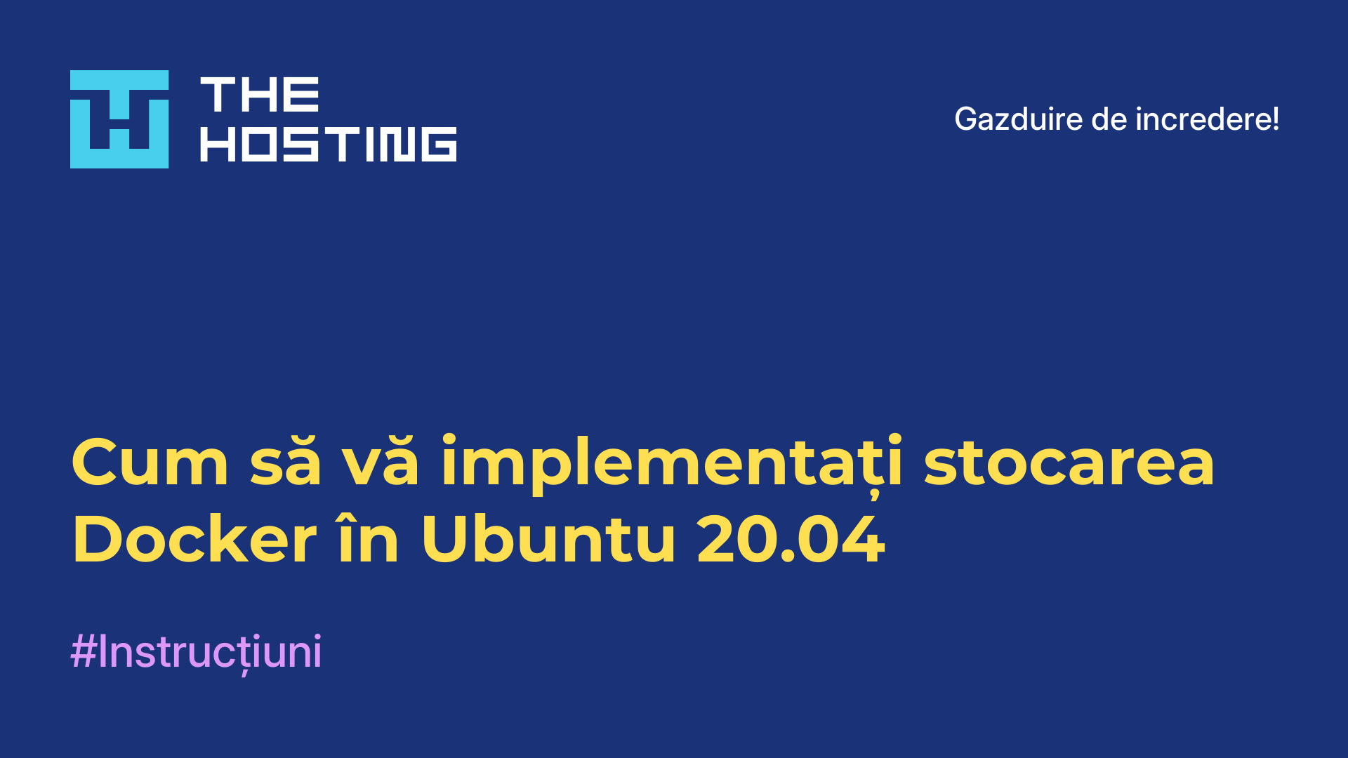 Cum să vă implementați stocarea Docker în Ubuntu 20.04