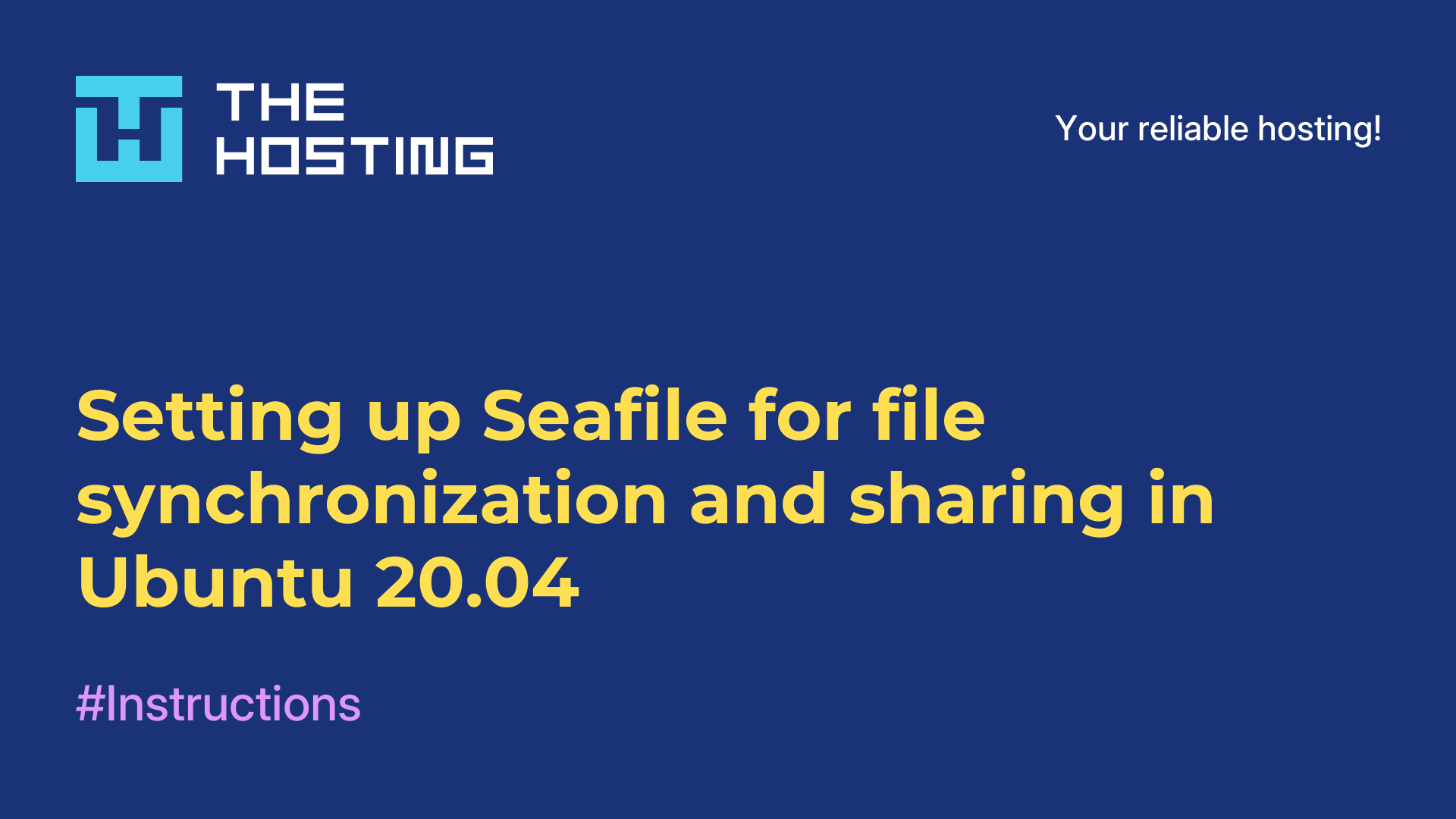 Setting up Seafile for file synchronization and sharing in Ubuntu 20.04