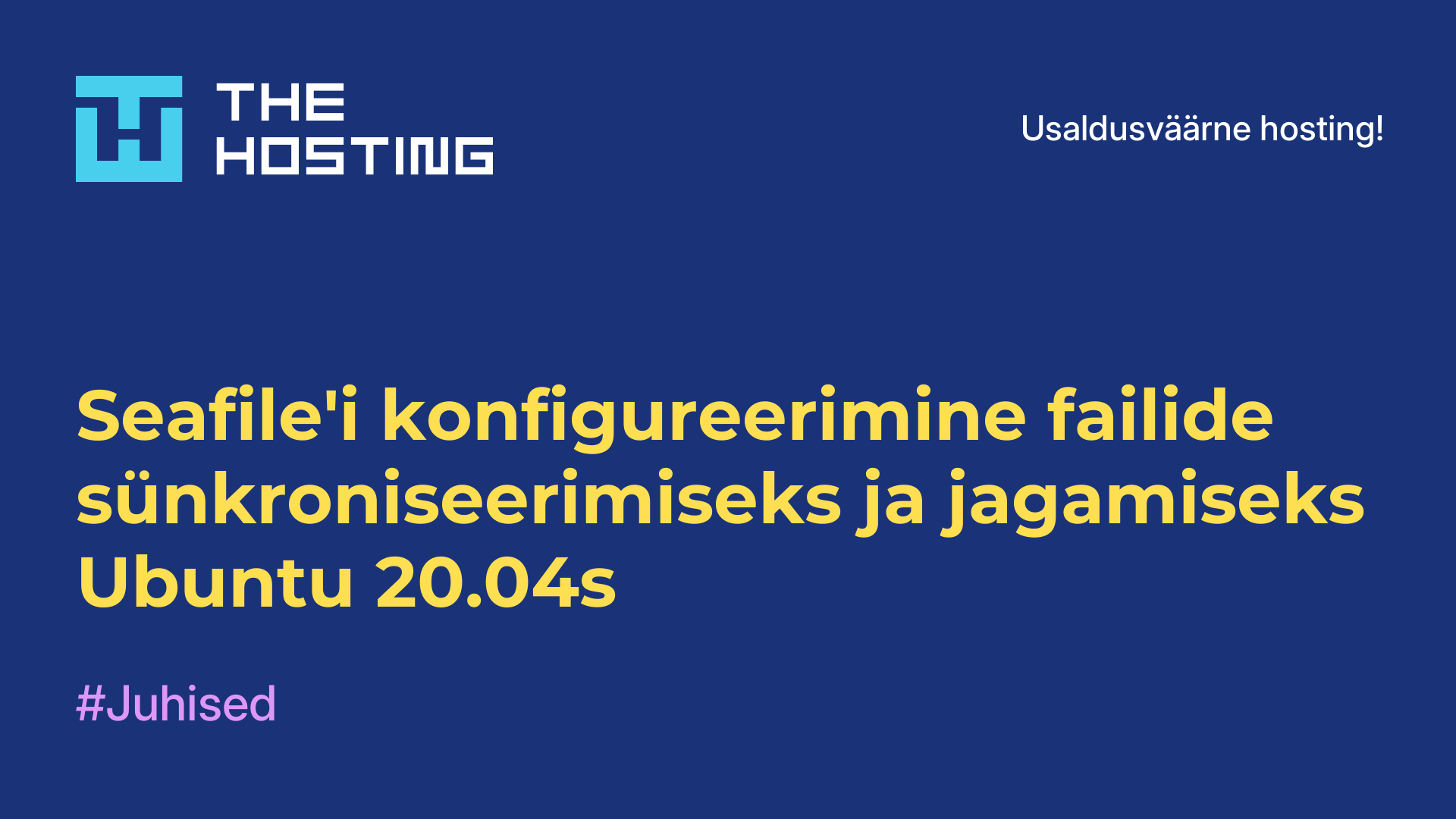 Seafile'i konfigureerimine failide sünkroniseerimiseks ja jagamiseks Ubuntu 20.04s