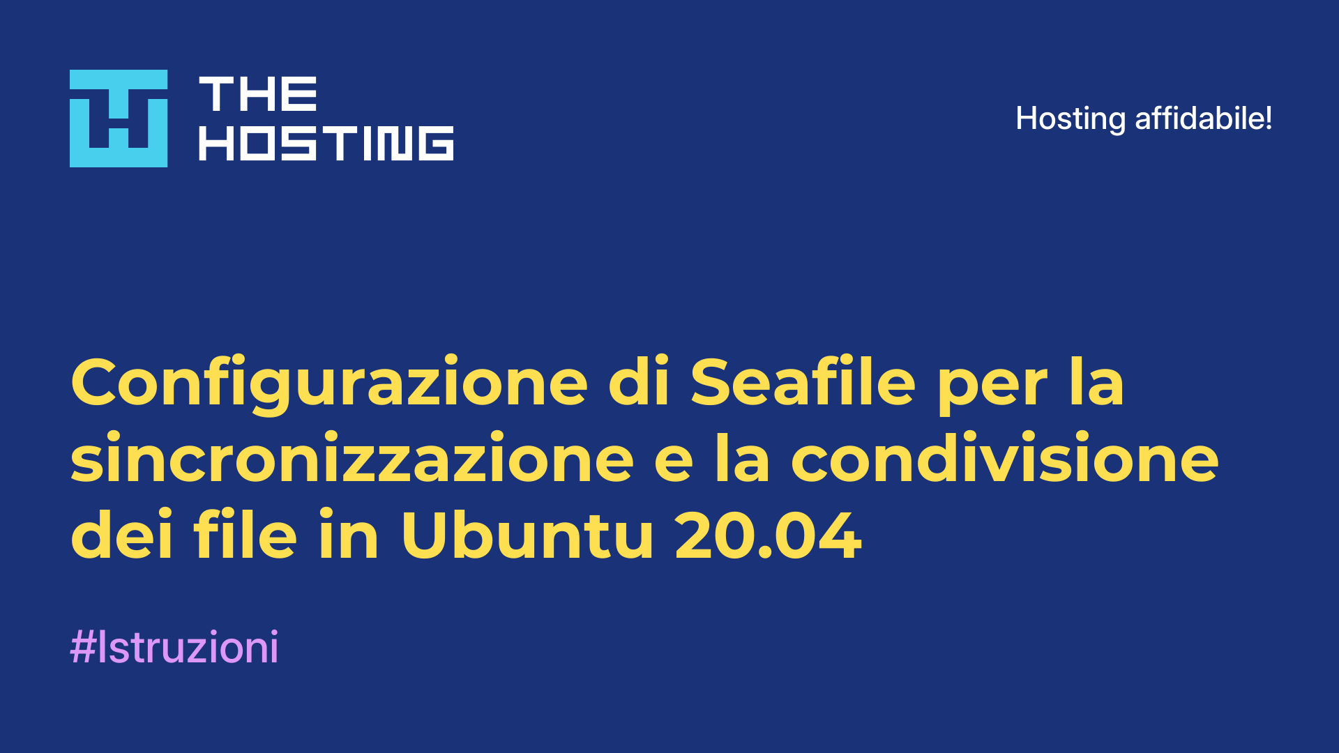 Configurazione di Seafile per la sincronizzazione e la condivisione dei file in Ubuntu 20.04