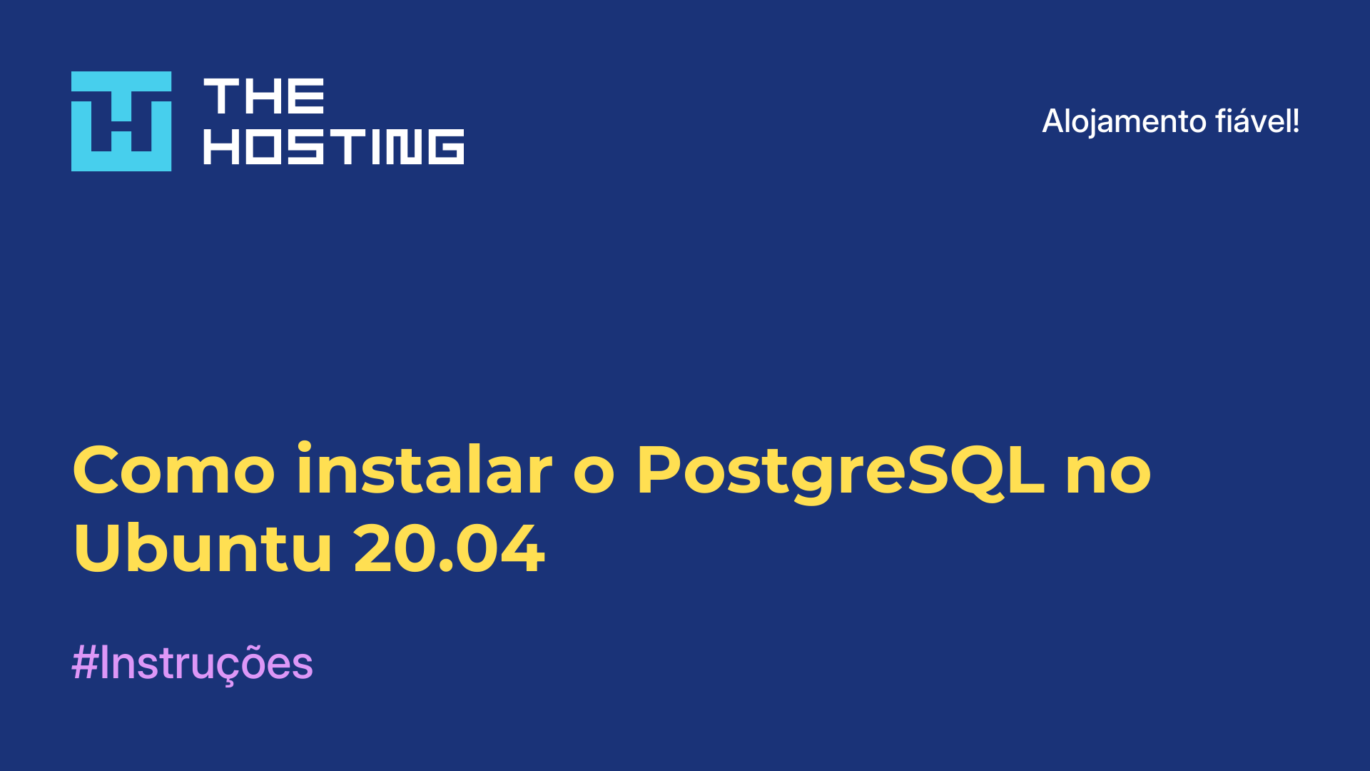 Como instalar o PostgreSQL no Ubuntu 20.04