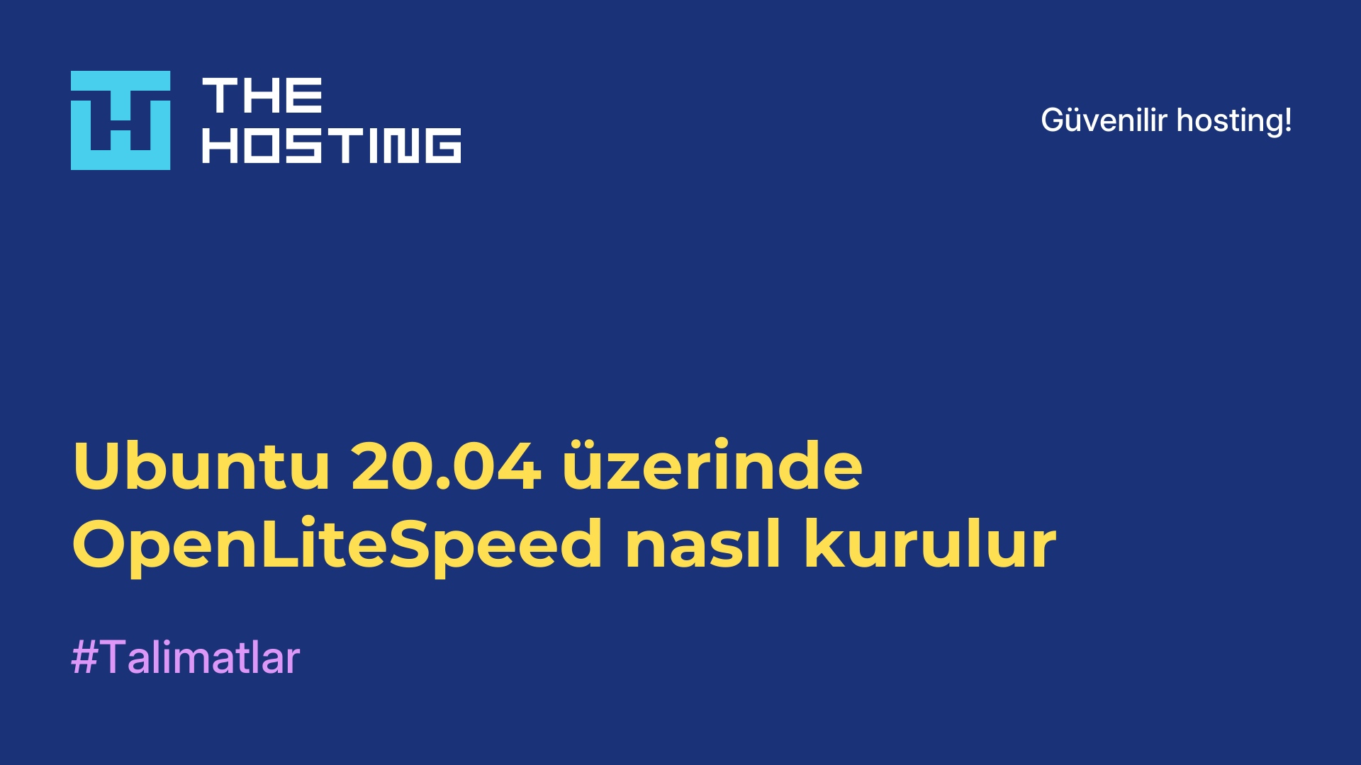 Ubuntu 20.04 üzerinde OpenLiteSpeed nasıl kurulur