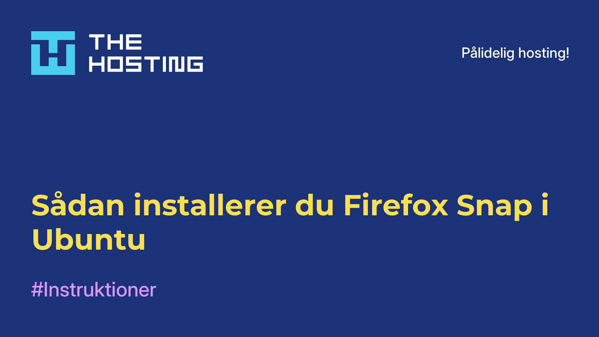 Sådan installerer du Firefox Snap i Ubuntu