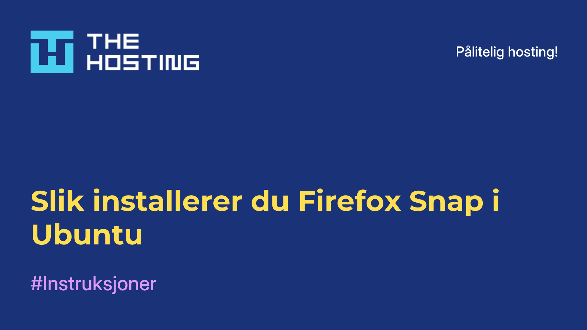 Slik installerer du Firefox Snap i Ubuntu