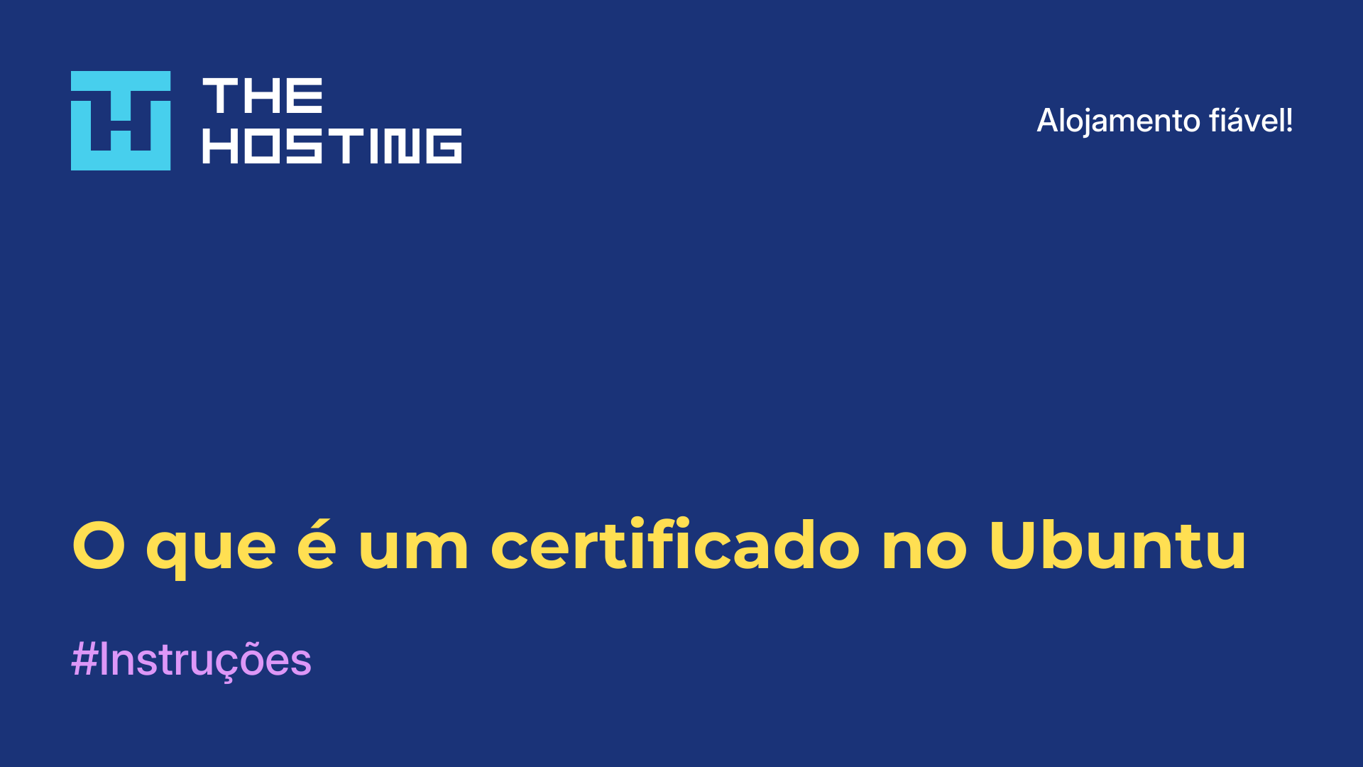 O que é um certificado no Ubuntu