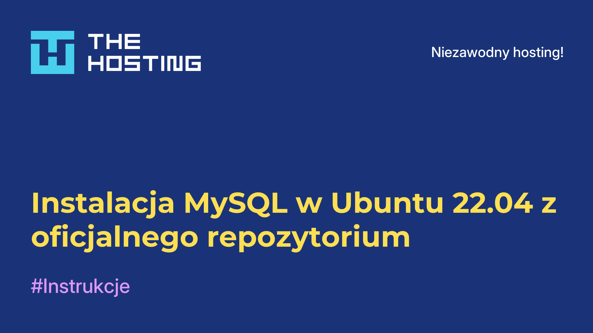 Instalacja MySQL w Ubuntu 22.04 z oficjalnego repozytorium