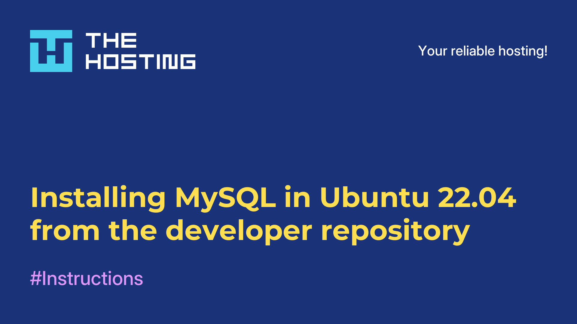Installing MySQL in Ubuntu 22.04 from the developer repository