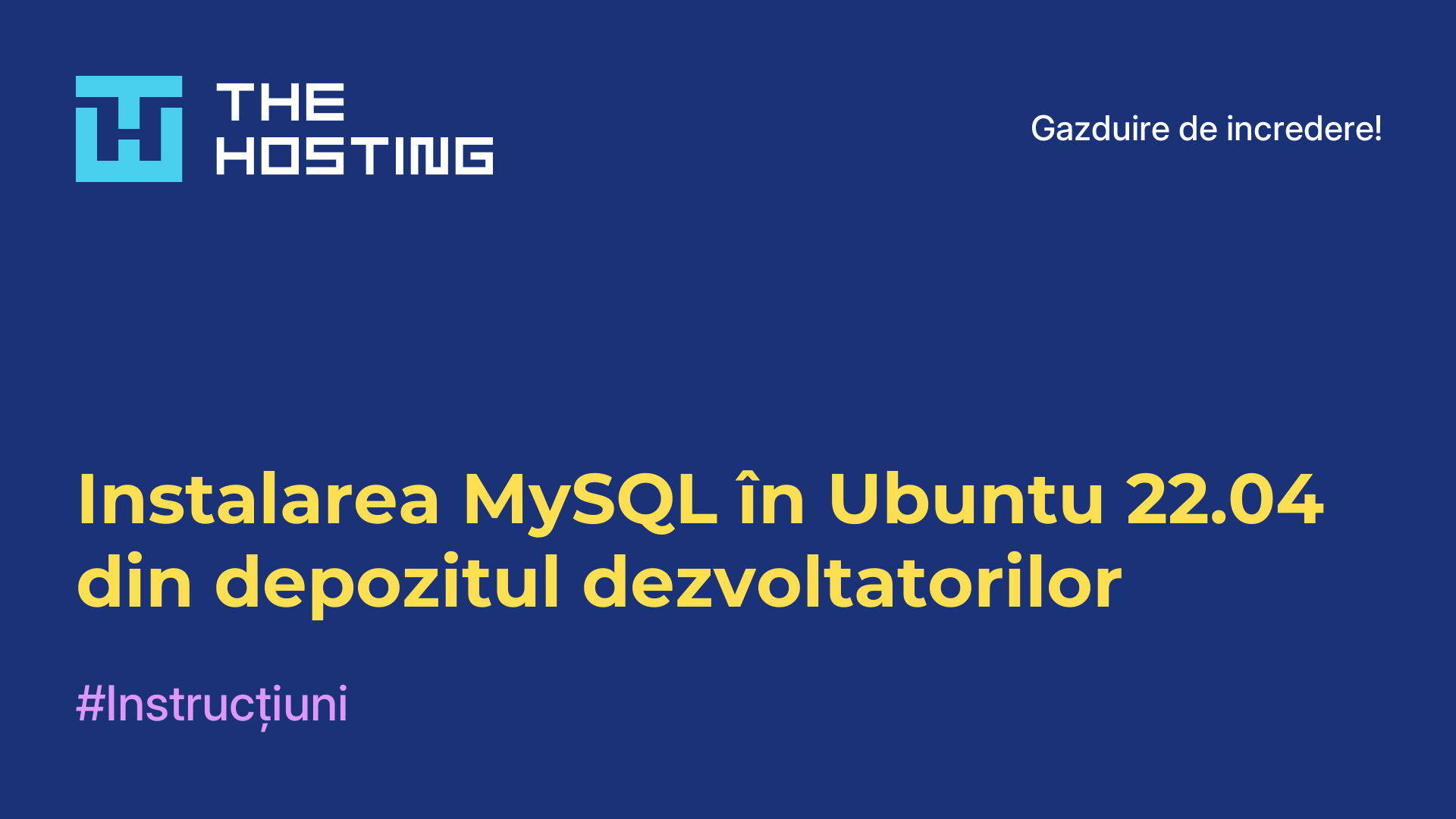 Instalarea MySQL în Ubuntu 22.04 din depozitul dezvoltatorilor