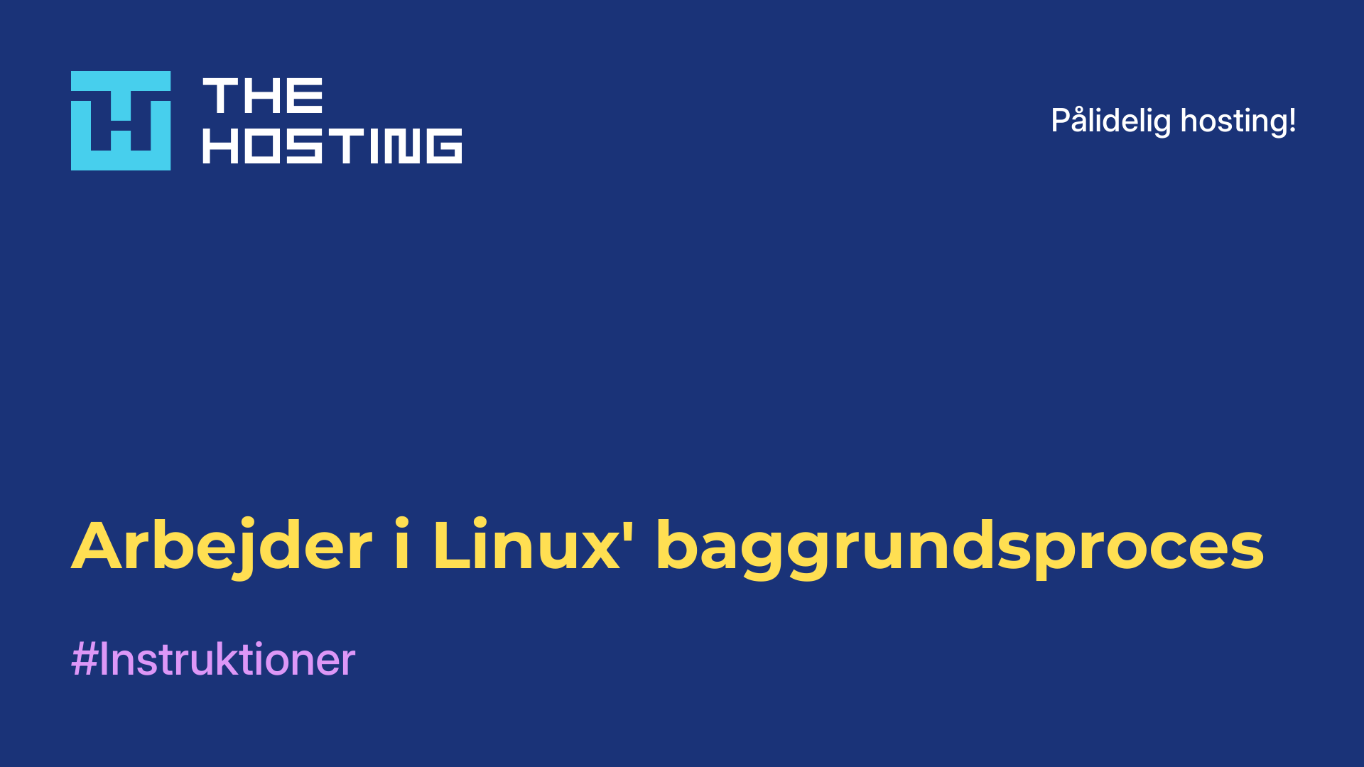 Arbejder i Linux' baggrundsproces
