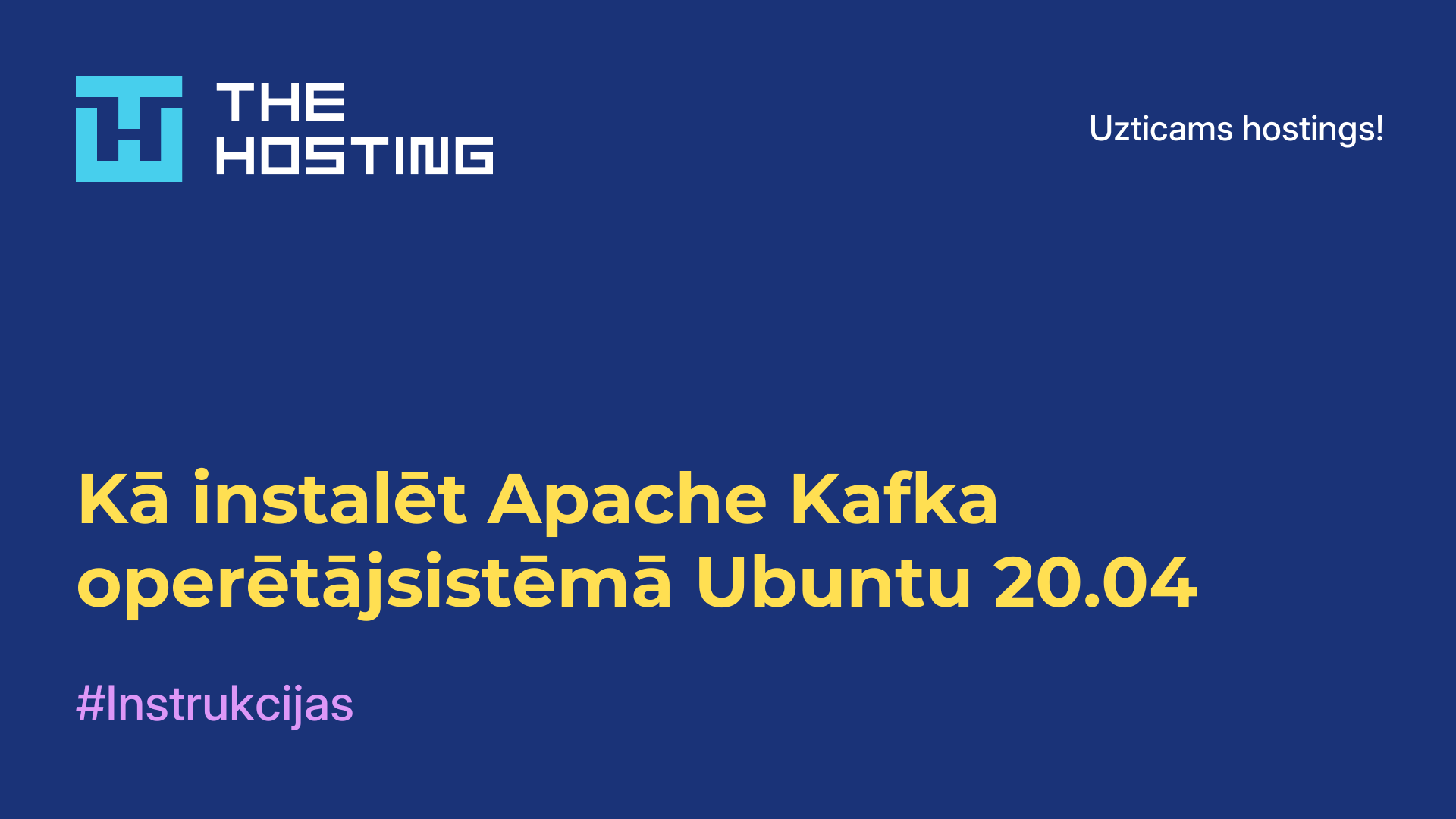 Kā instalēt Apache Kafka operētājsistēmā Ubuntu 20.04