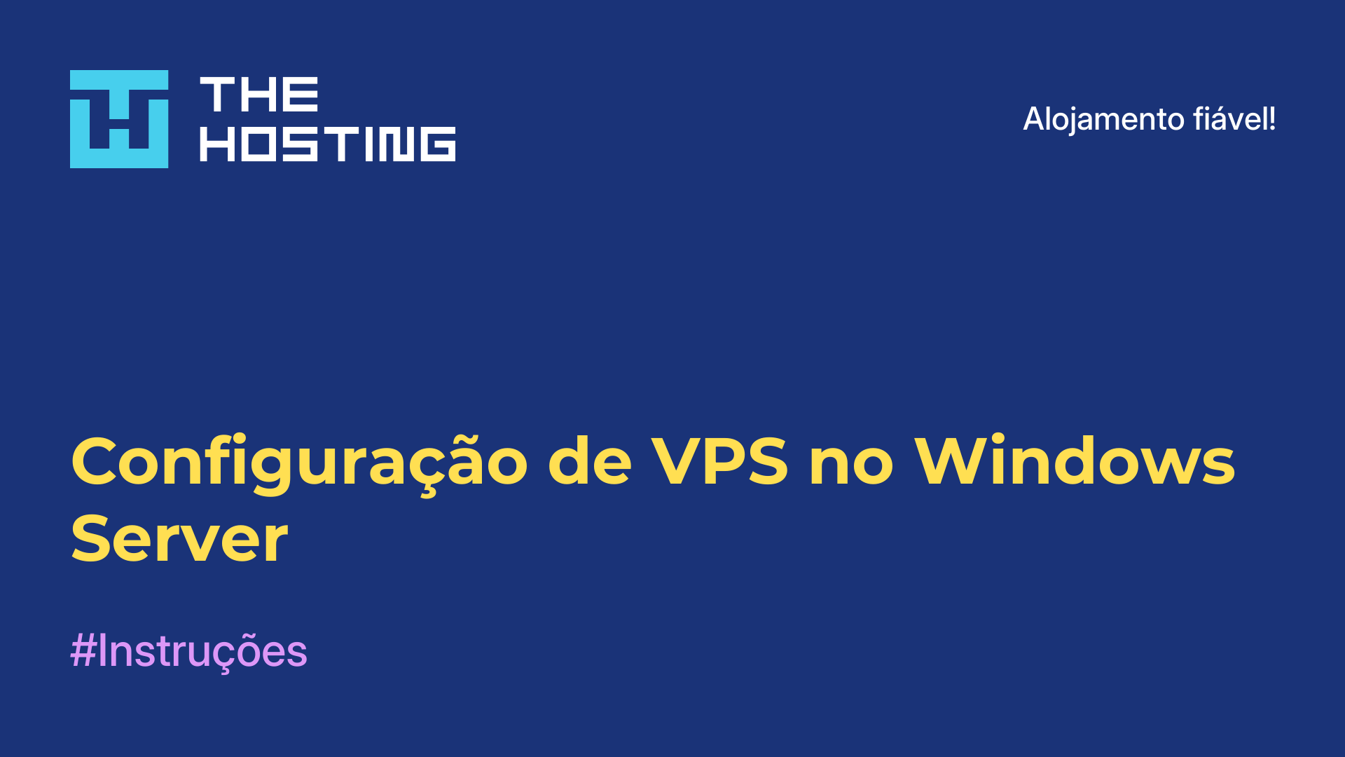 Configuração de VPS no Windows Server