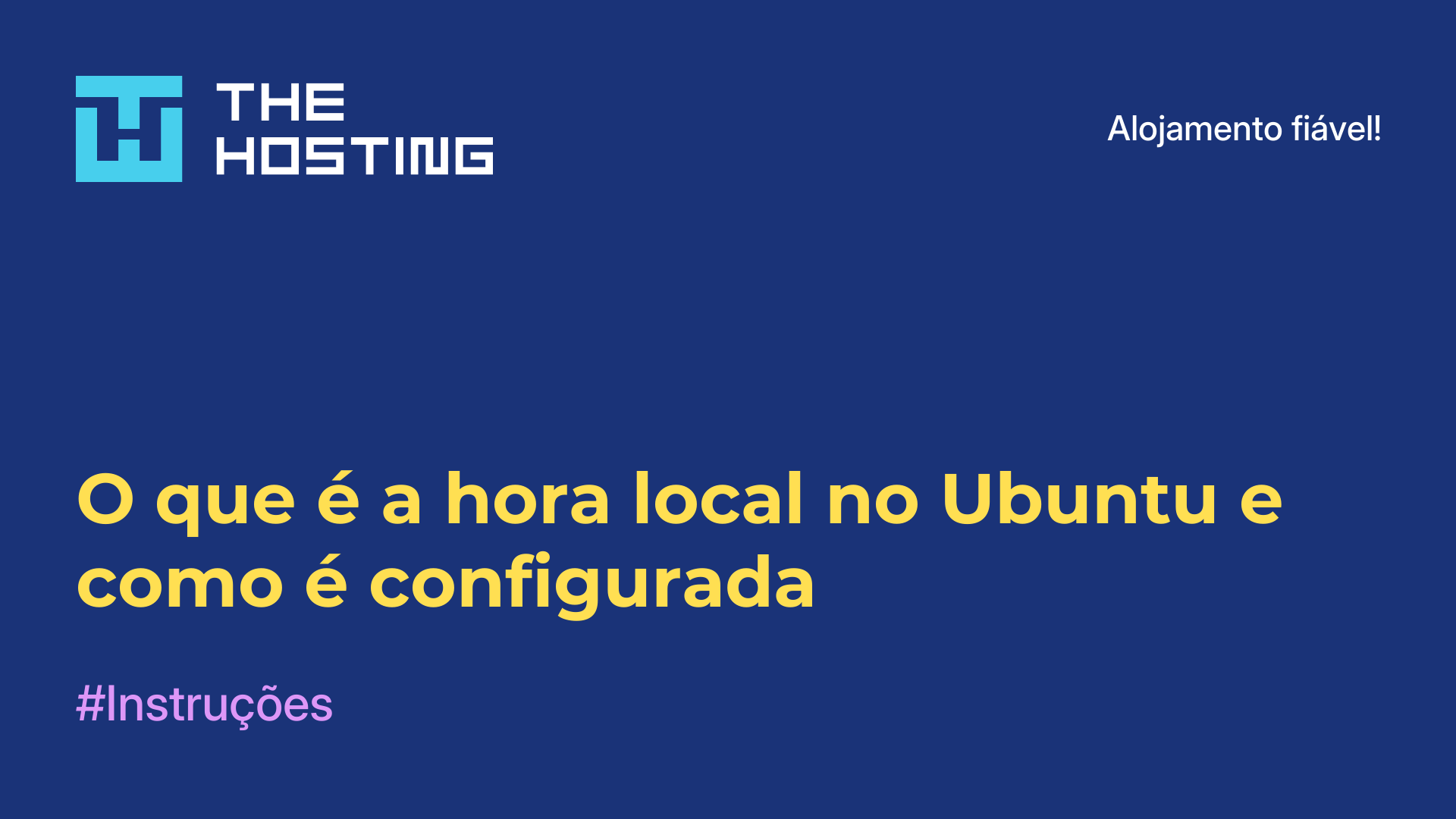 O que é a hora local no Ubuntu e como é configurada