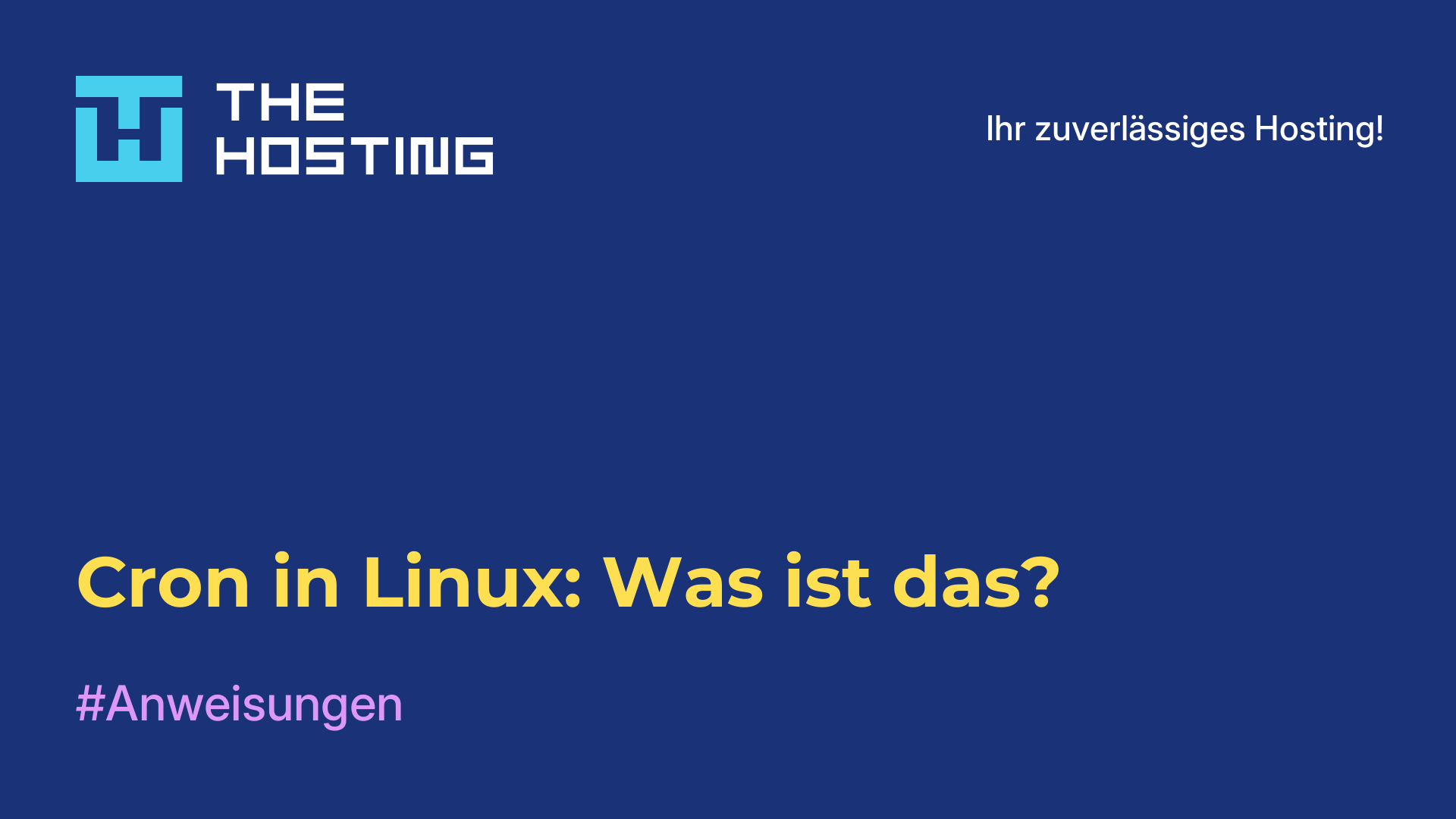 Cron in Linux: Was ist das?