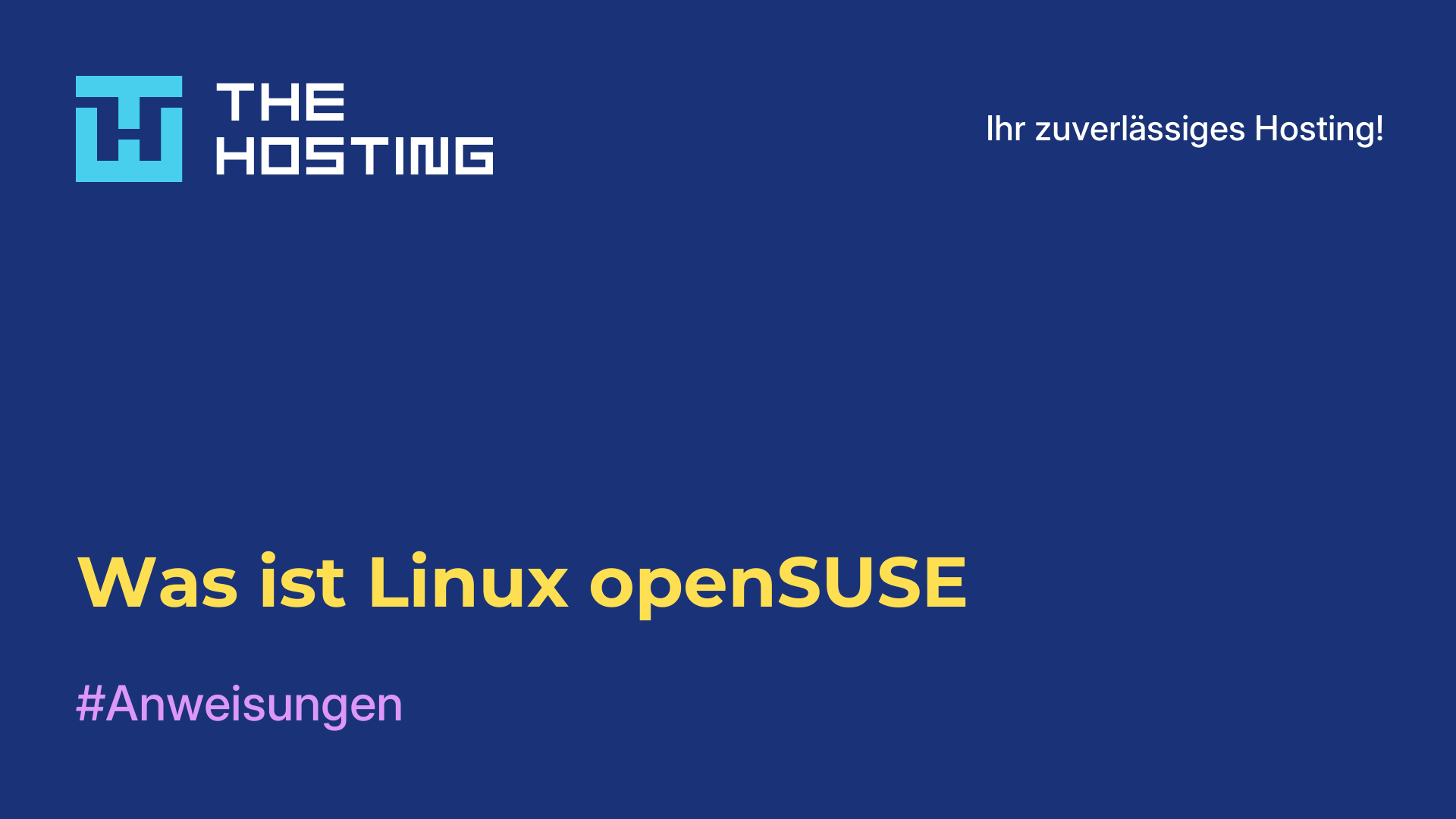 Was ist Linux openSUSE
