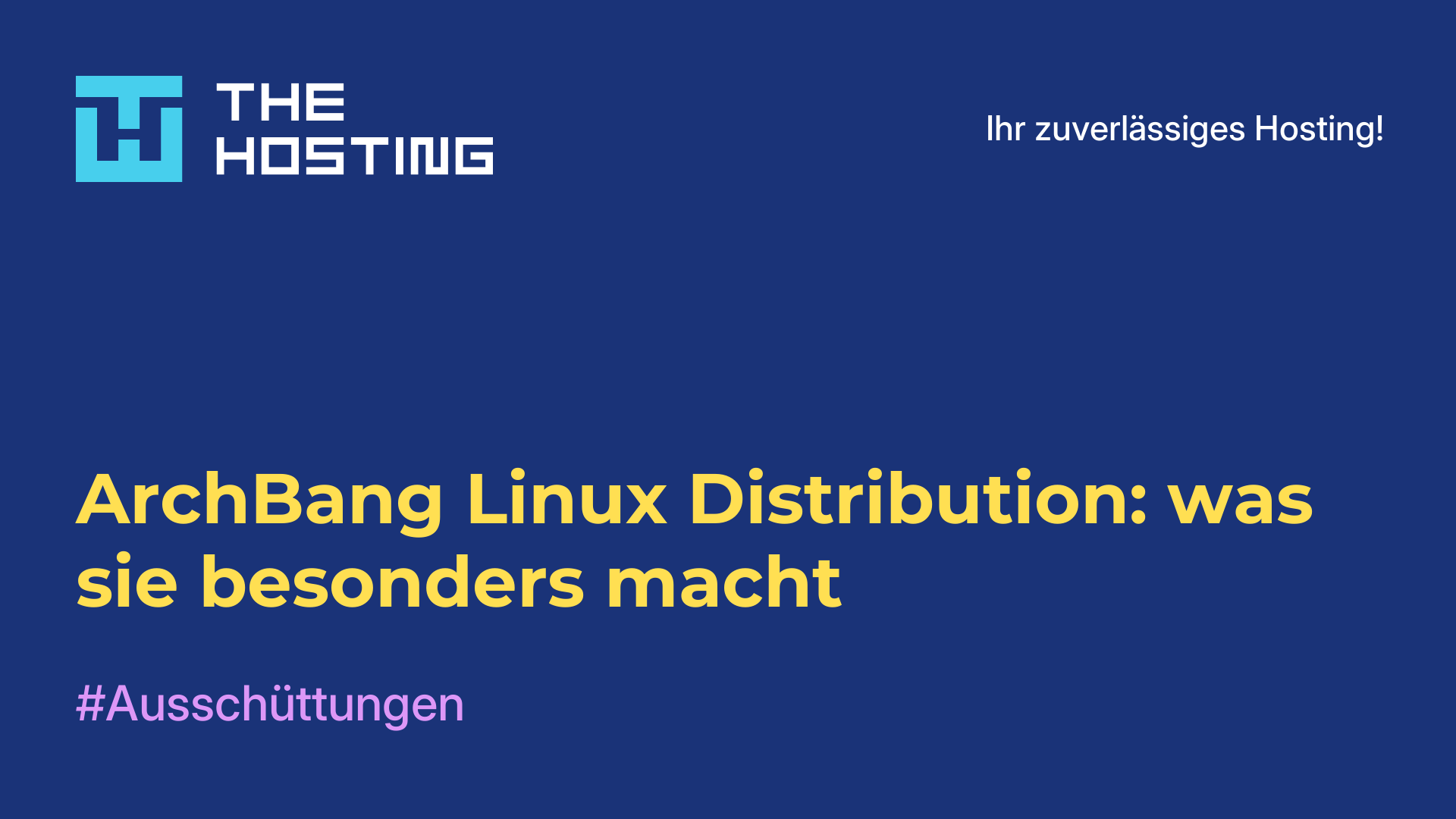 ArchBang Linux-Distribution: was sie besonders macht