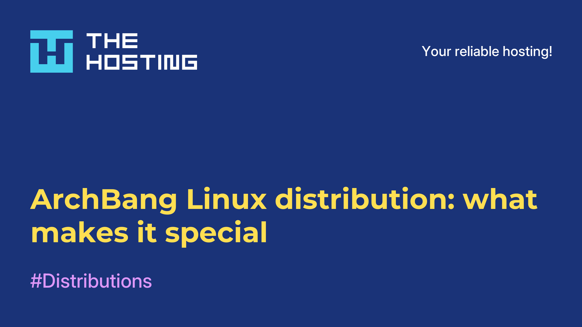 ArchBang Linux distribution: what makes it special