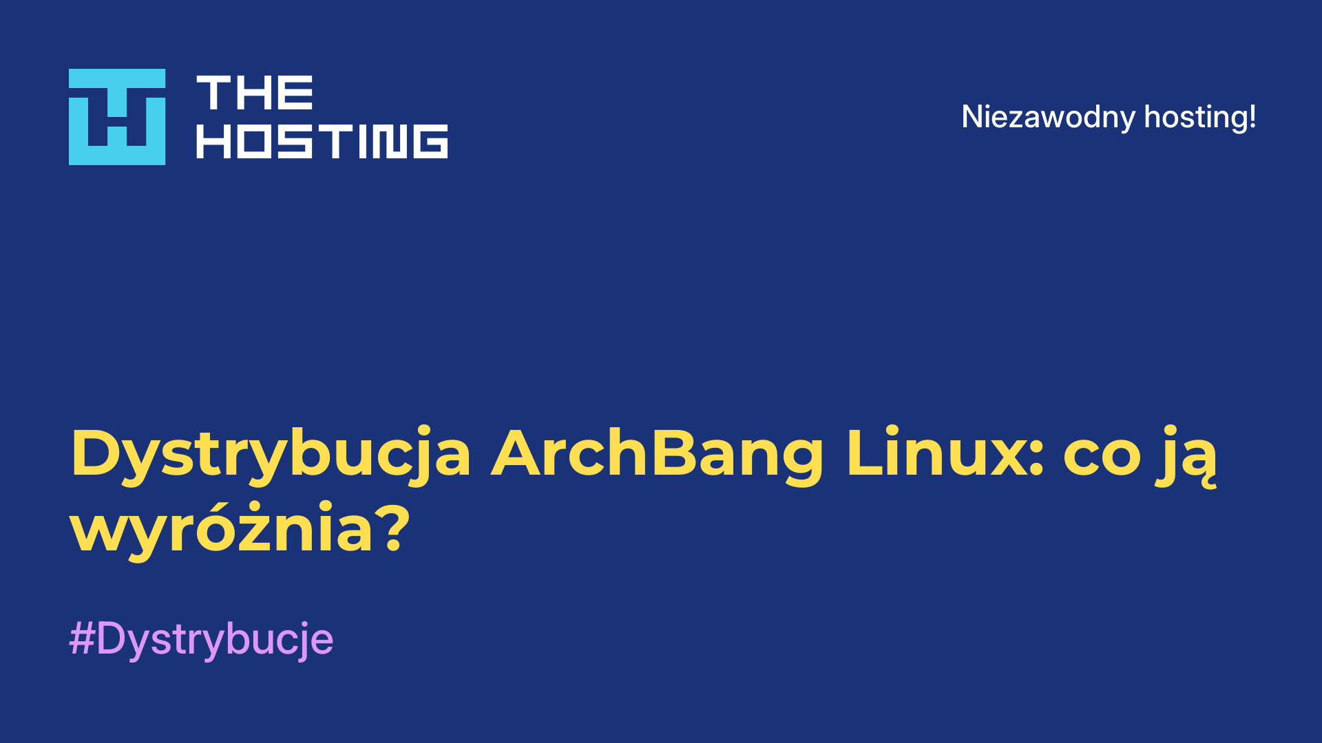 Dystrybucja ArchBang Linux: co ją wyróżnia?