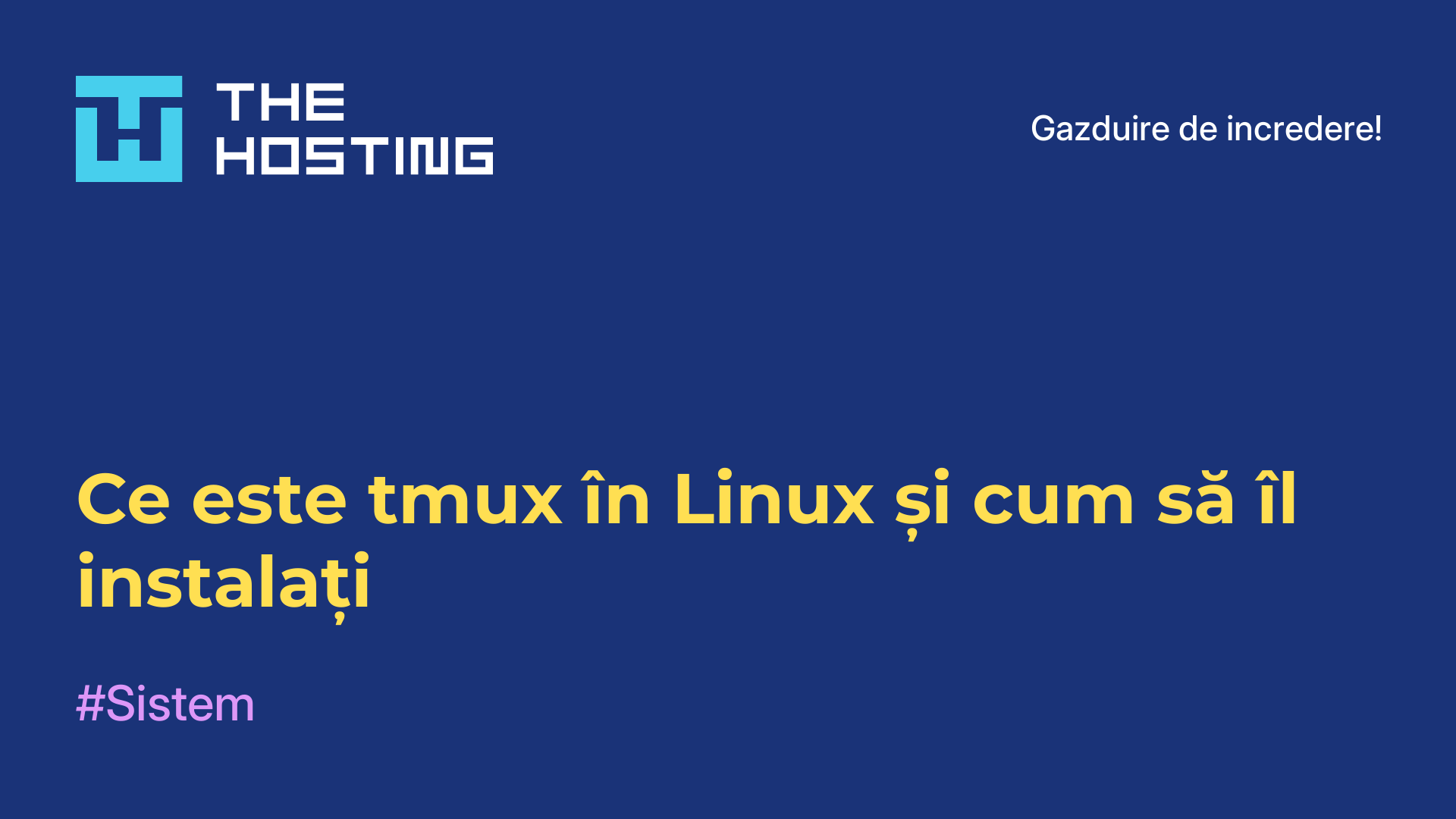 Ce este tmux în Linux și cum să îl instalați