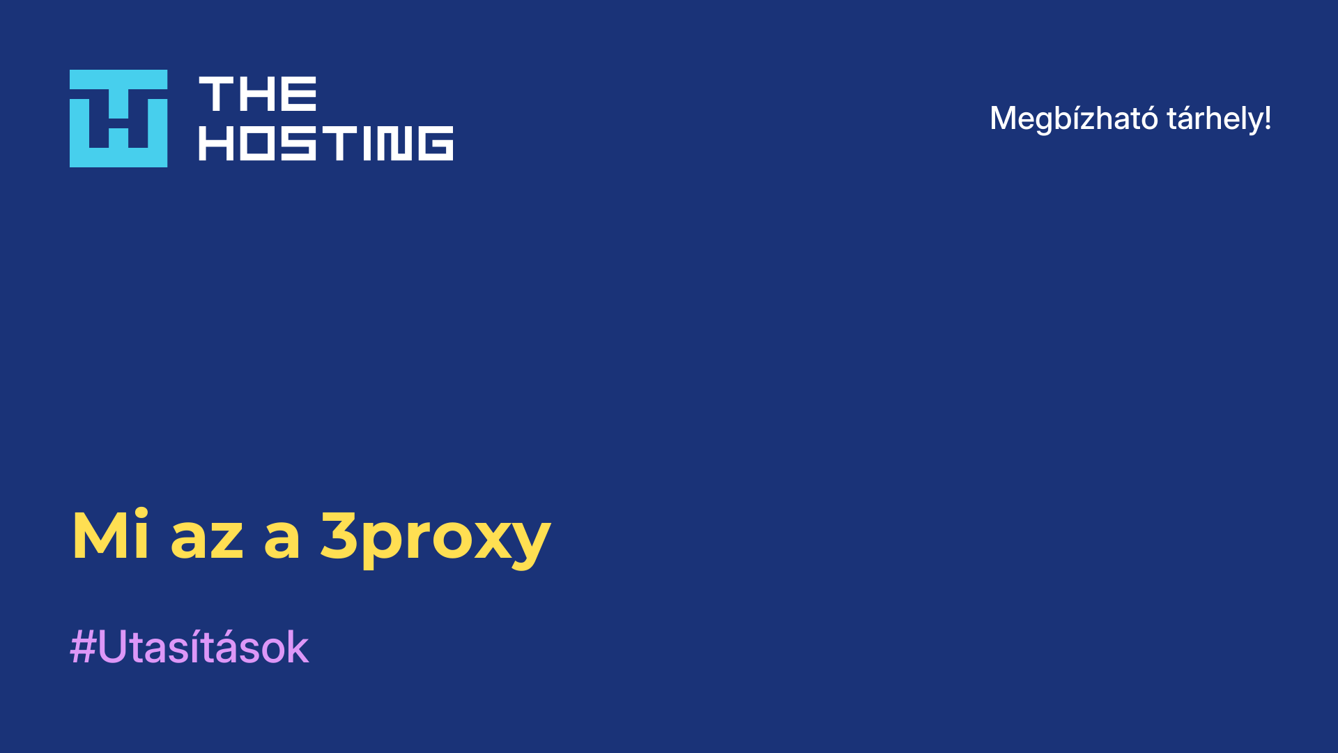 Mi az a 3proxy
