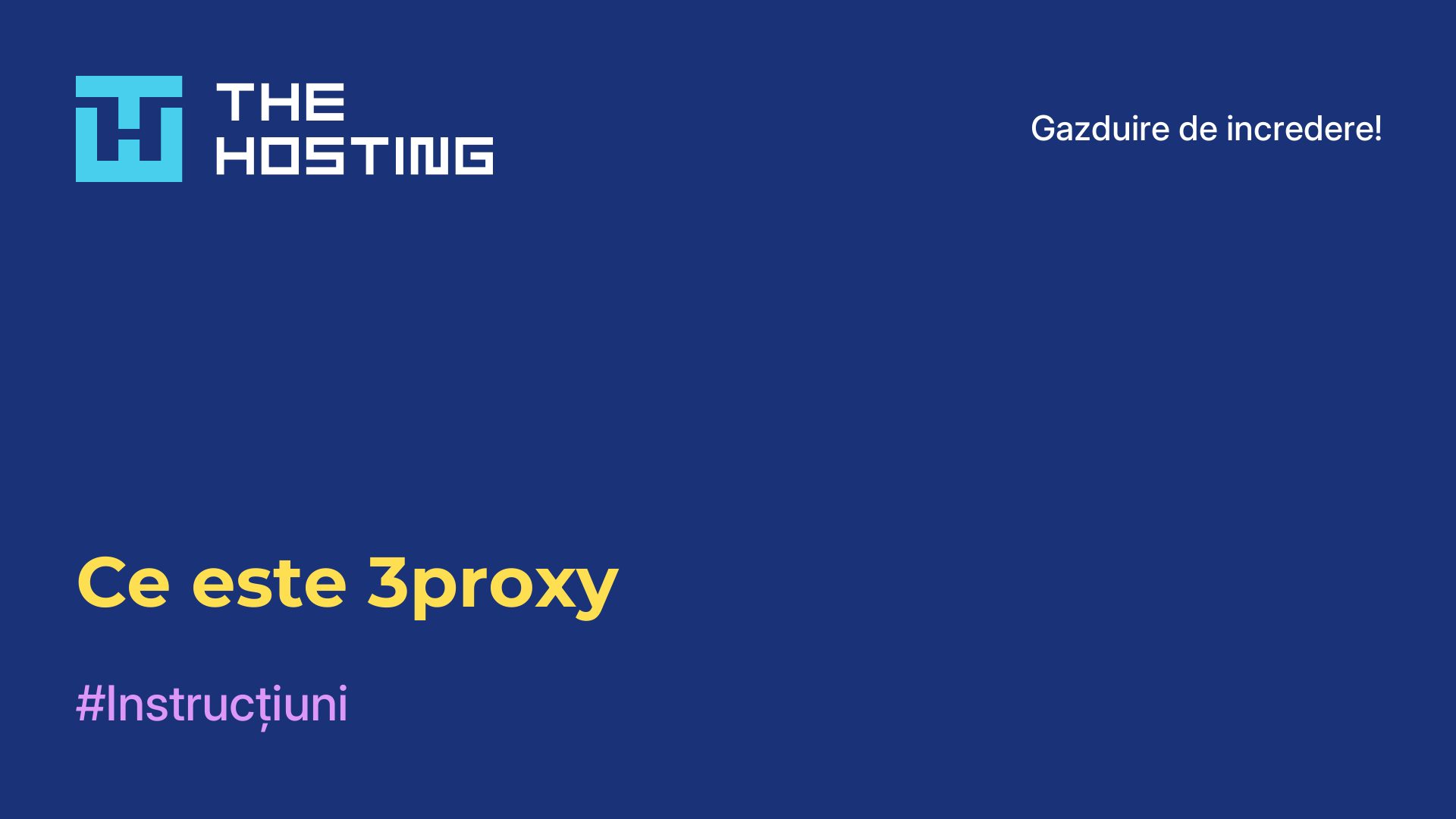 Ce este 3proxy