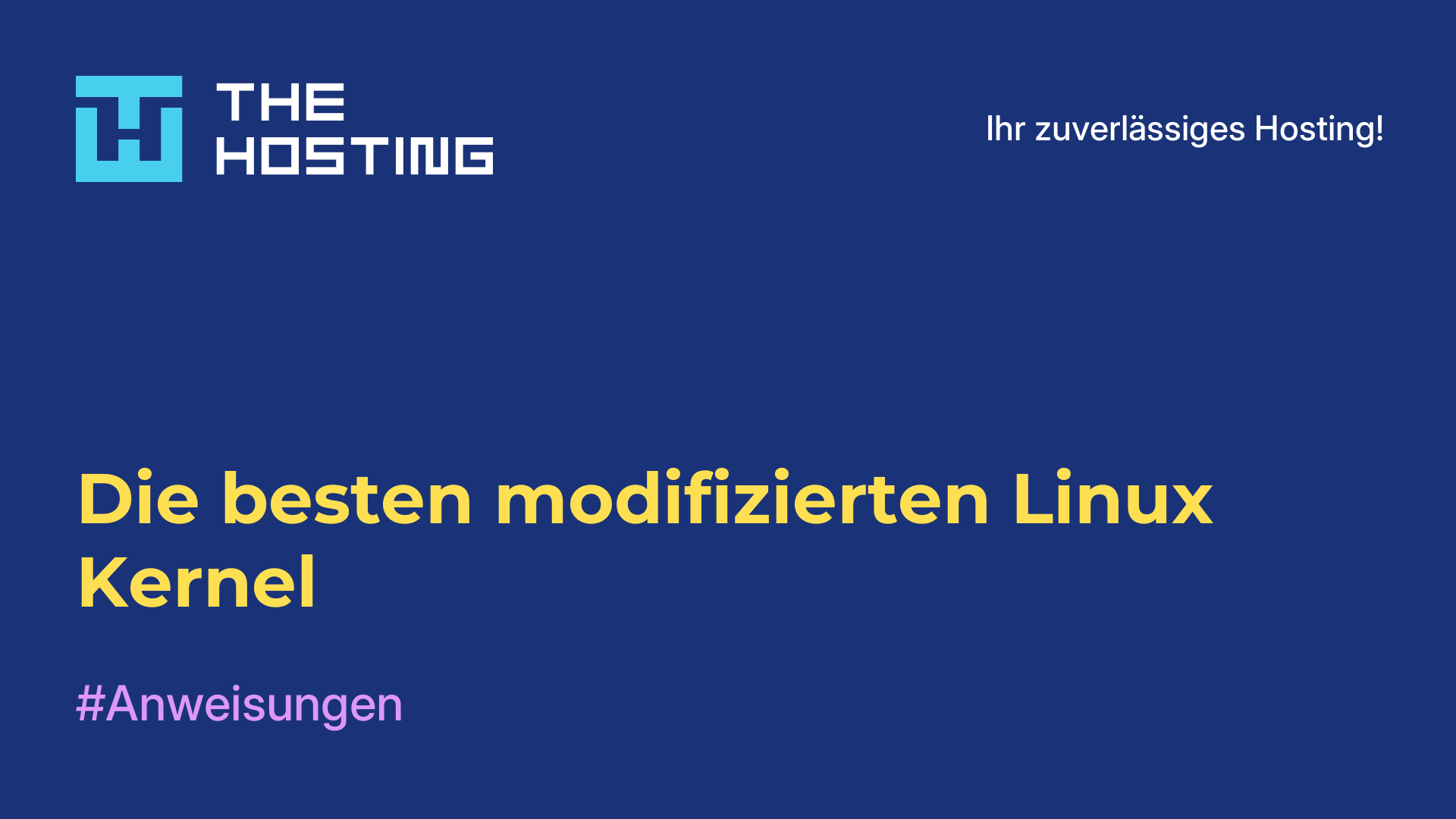 Die besten modifizierten Linux-Kernel