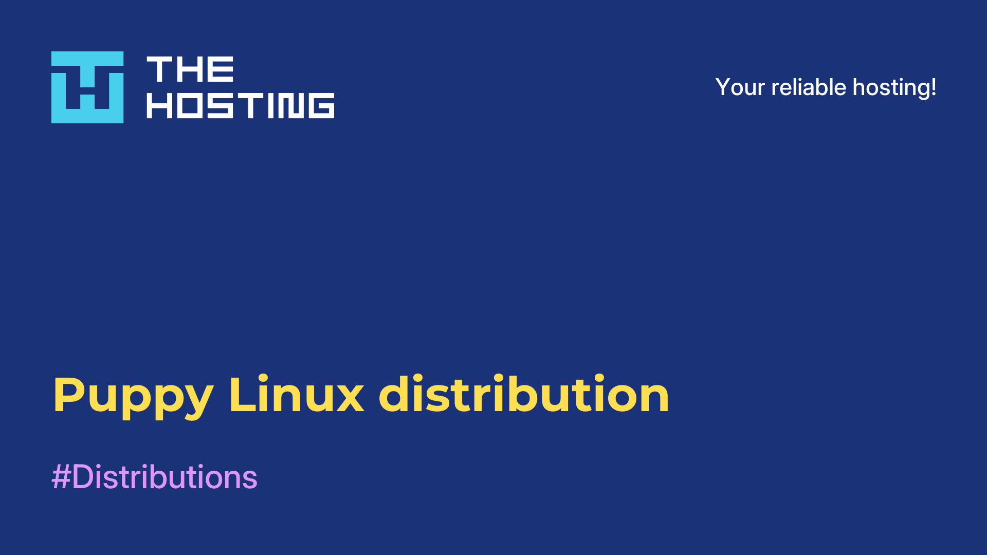 Puppy Linux distribution