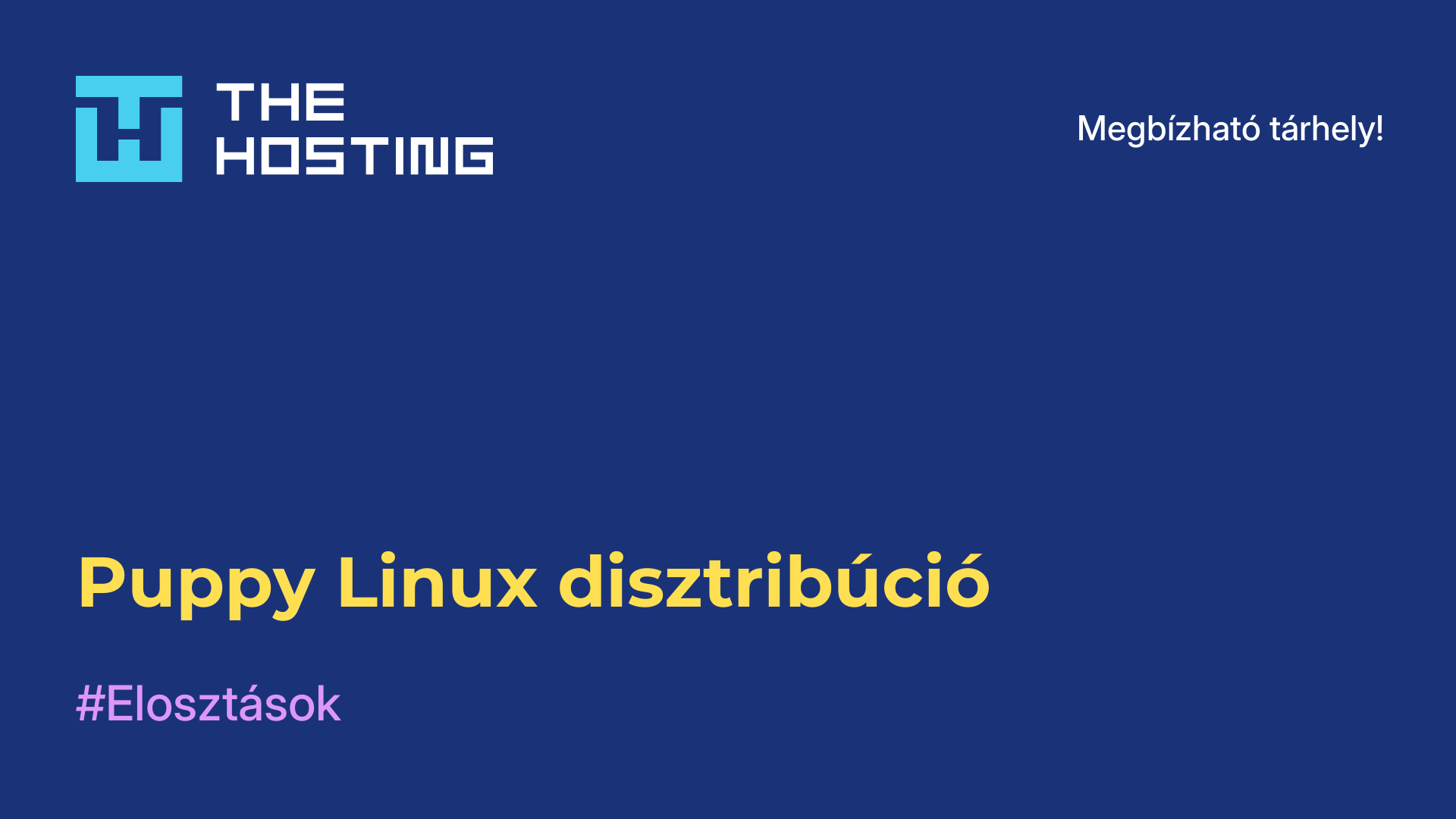 Puppy Linux disztribúció