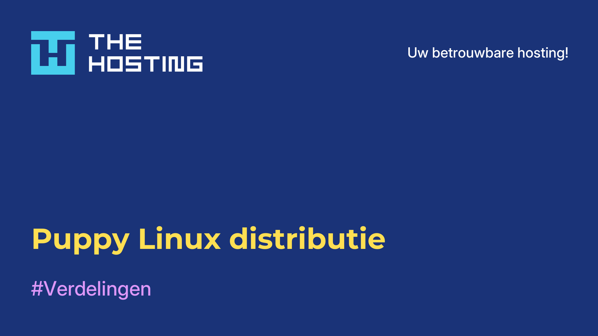 Puppy Linux-distributie