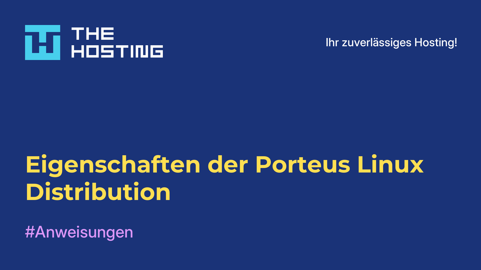 Eigenschaften der Porteus Linux-Distribution