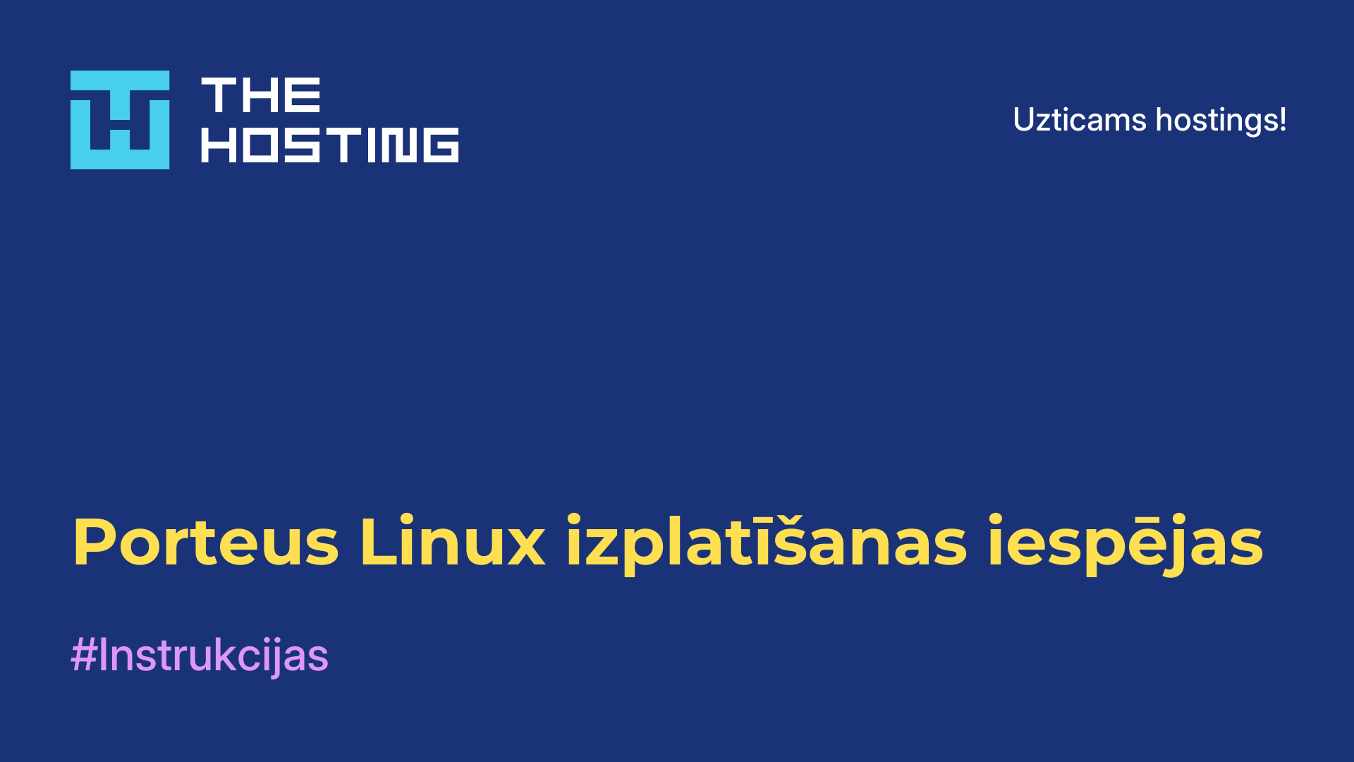 Porteus Linux izplatīšanas iespējas