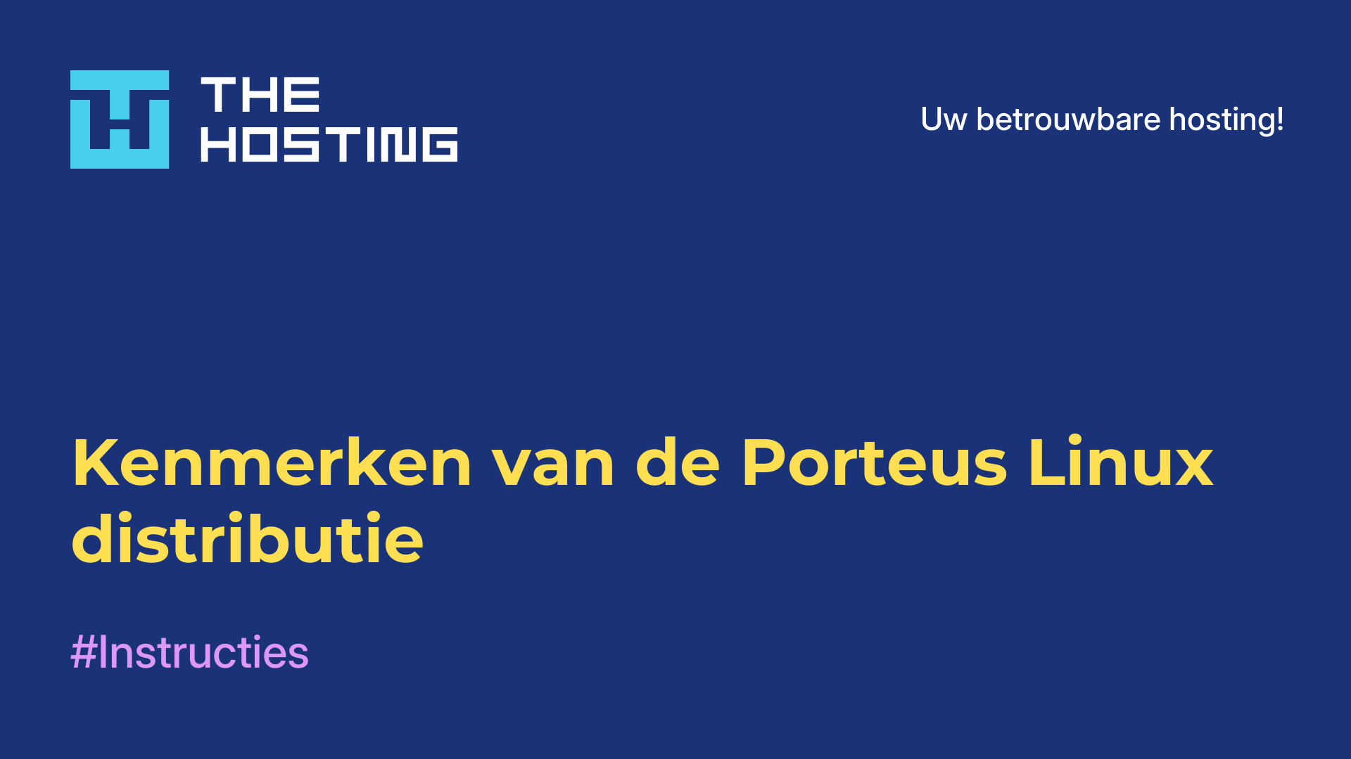 Kenmerken van de Porteus Linux-distributie