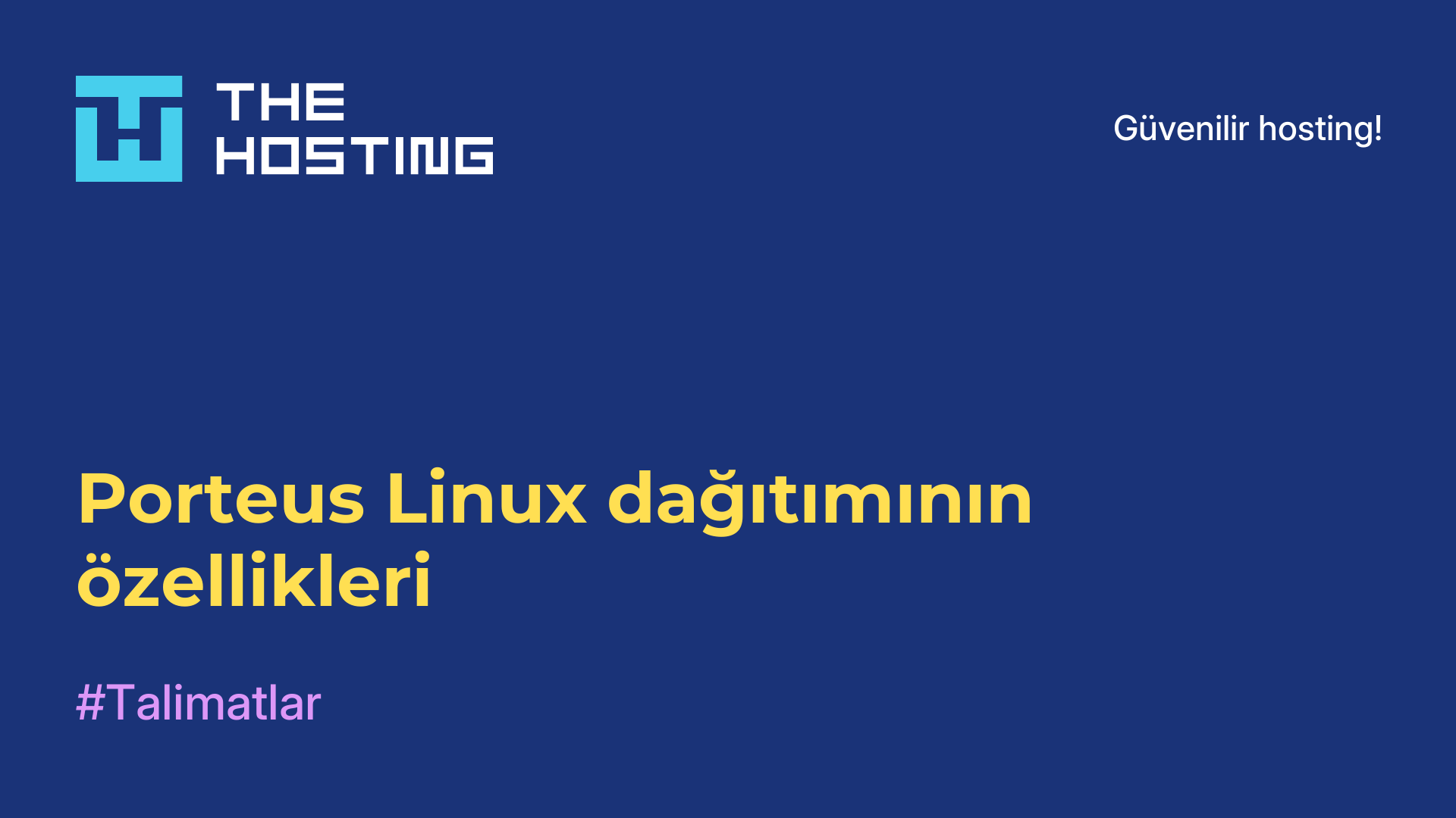 Porteus Linux dağıtımının özellikleri