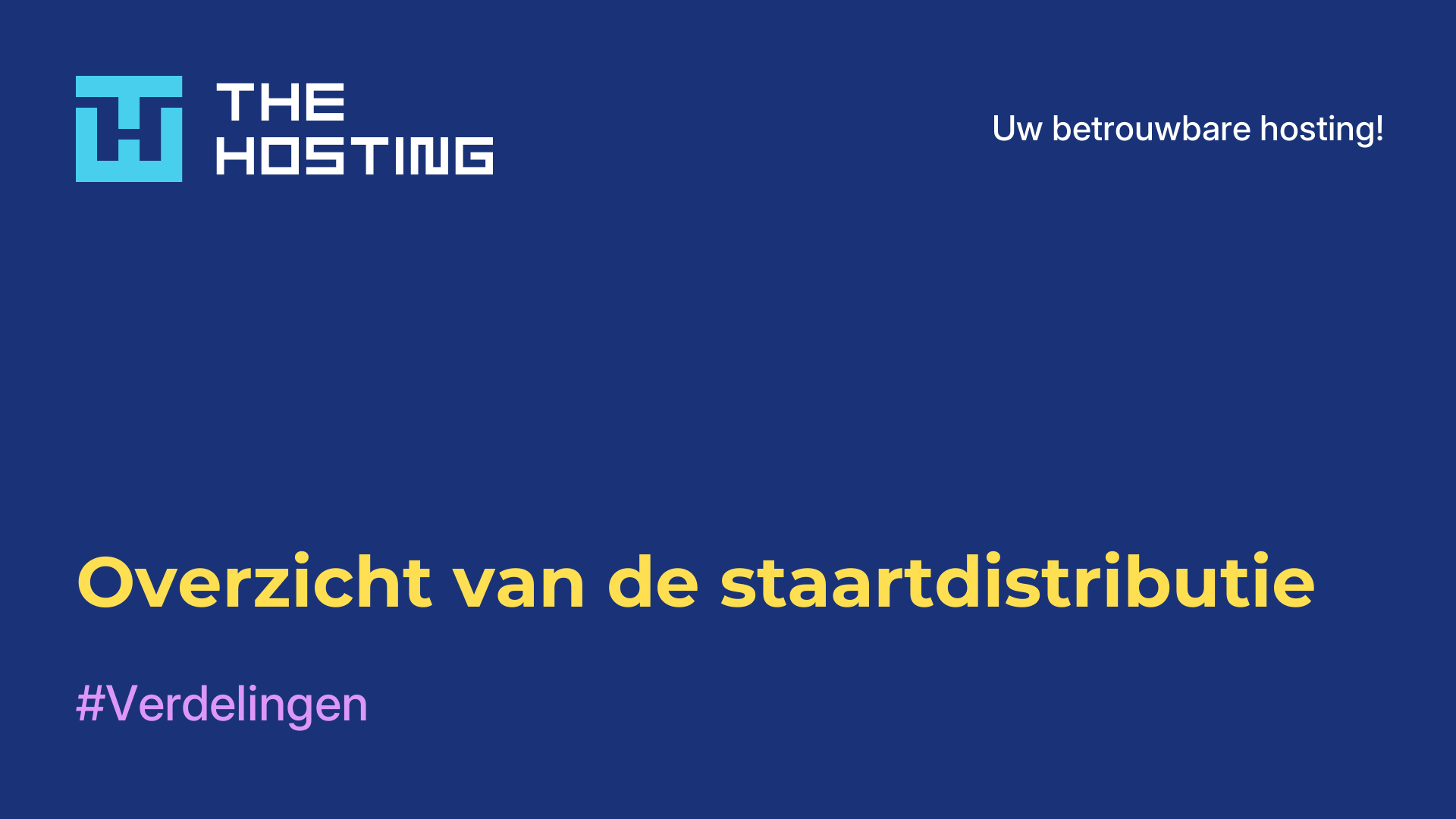 Overzicht van de staartdistributie