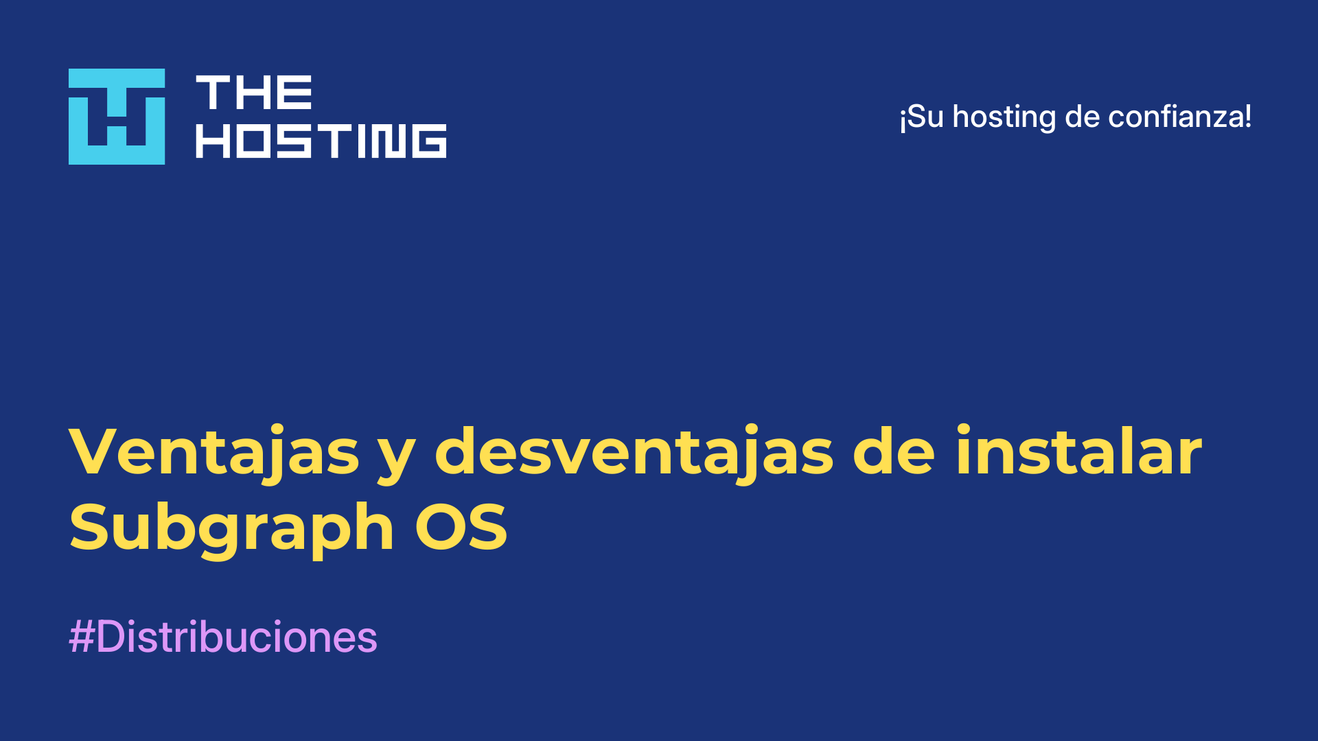 Ventajas y desventajas de instalar Subgraph OS