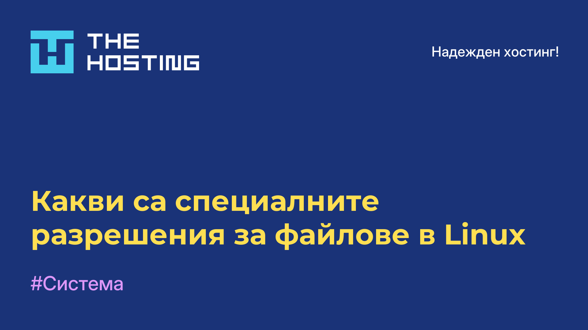 Какви са специалните разрешения за файлове в Linux
