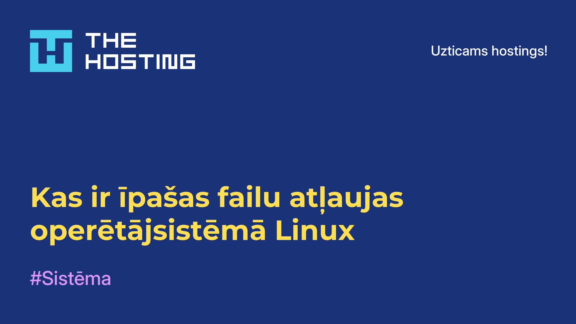Kas ir īpašas failu atļaujas operētājsistēmā Linux