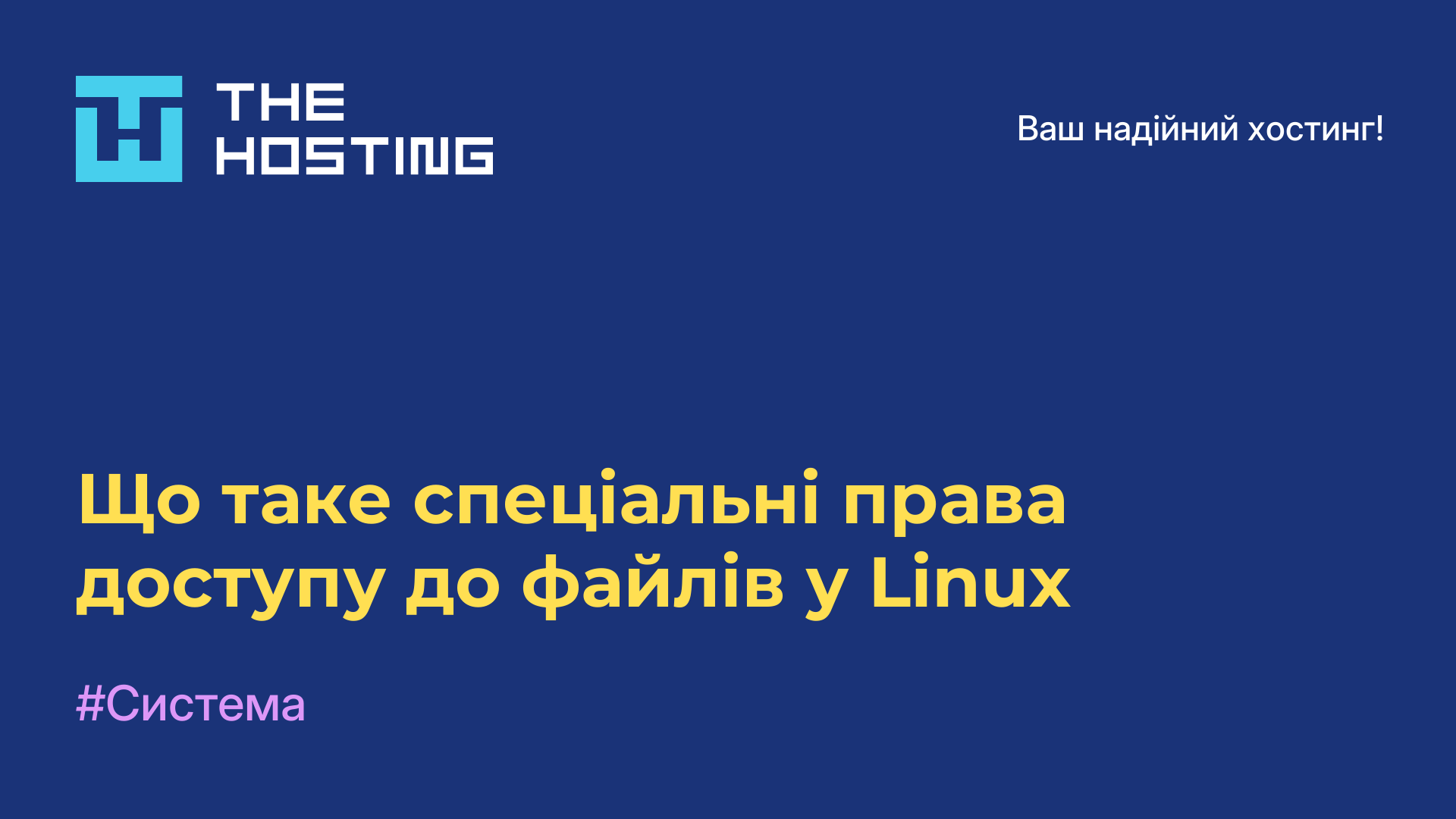 Що таке спеціальні права доступу до файлів у Linux