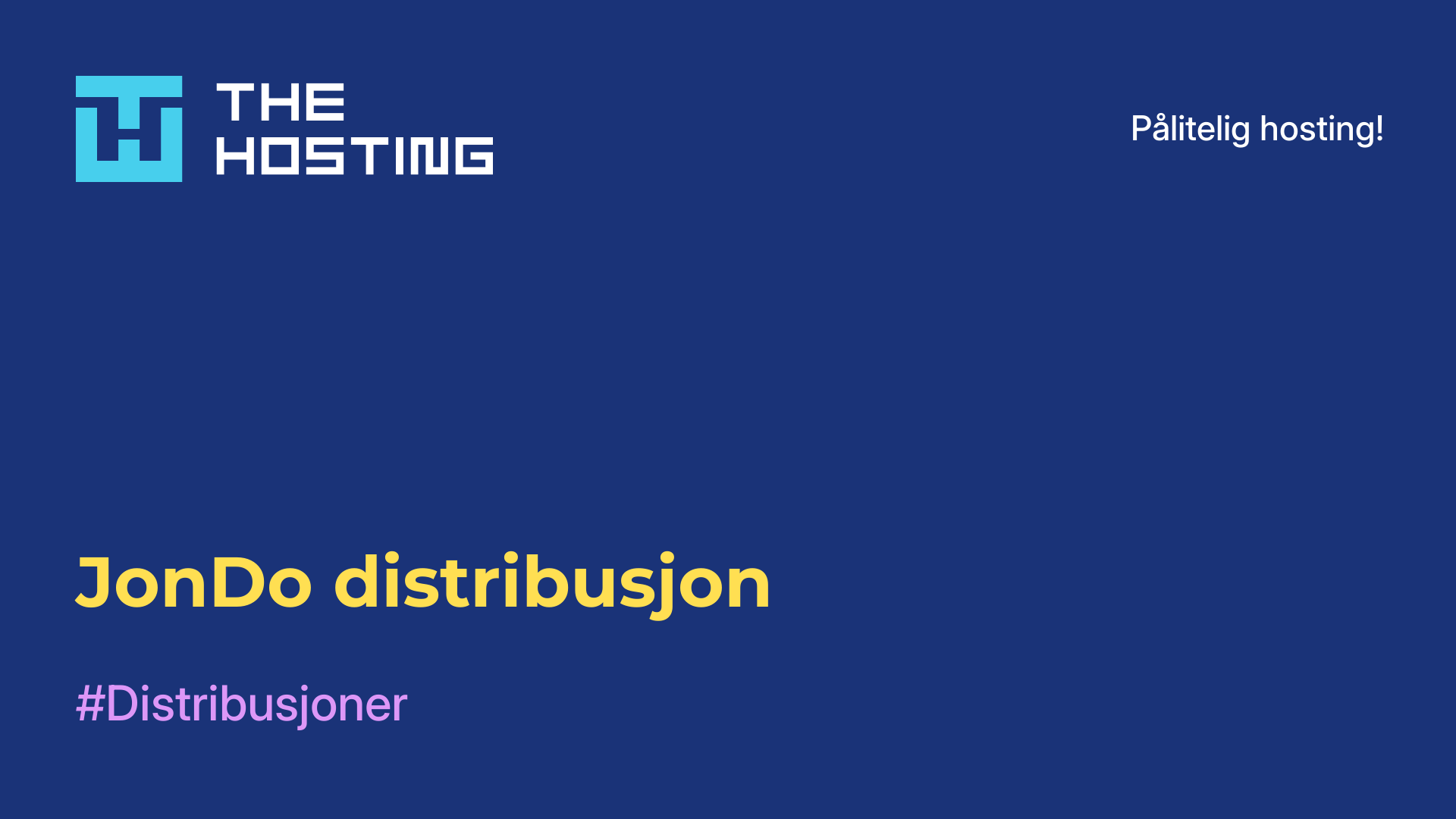 JonDo-distribusjon
