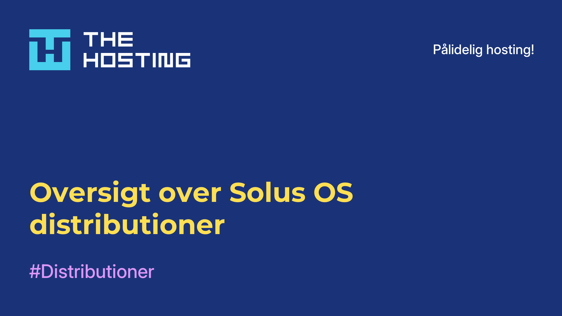 Oversigt over Solus OS-distributioner