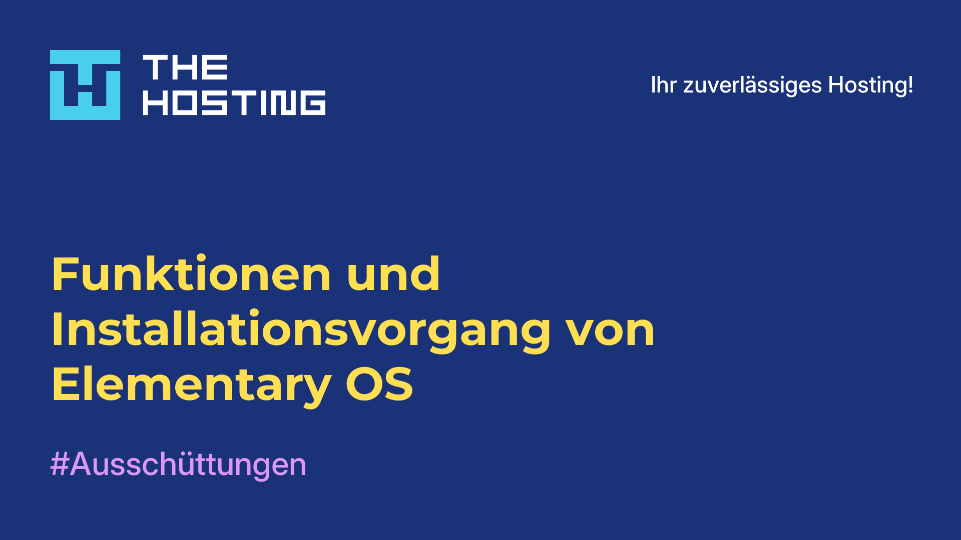 Funktionen und Installationsvorgang von Elementary OS