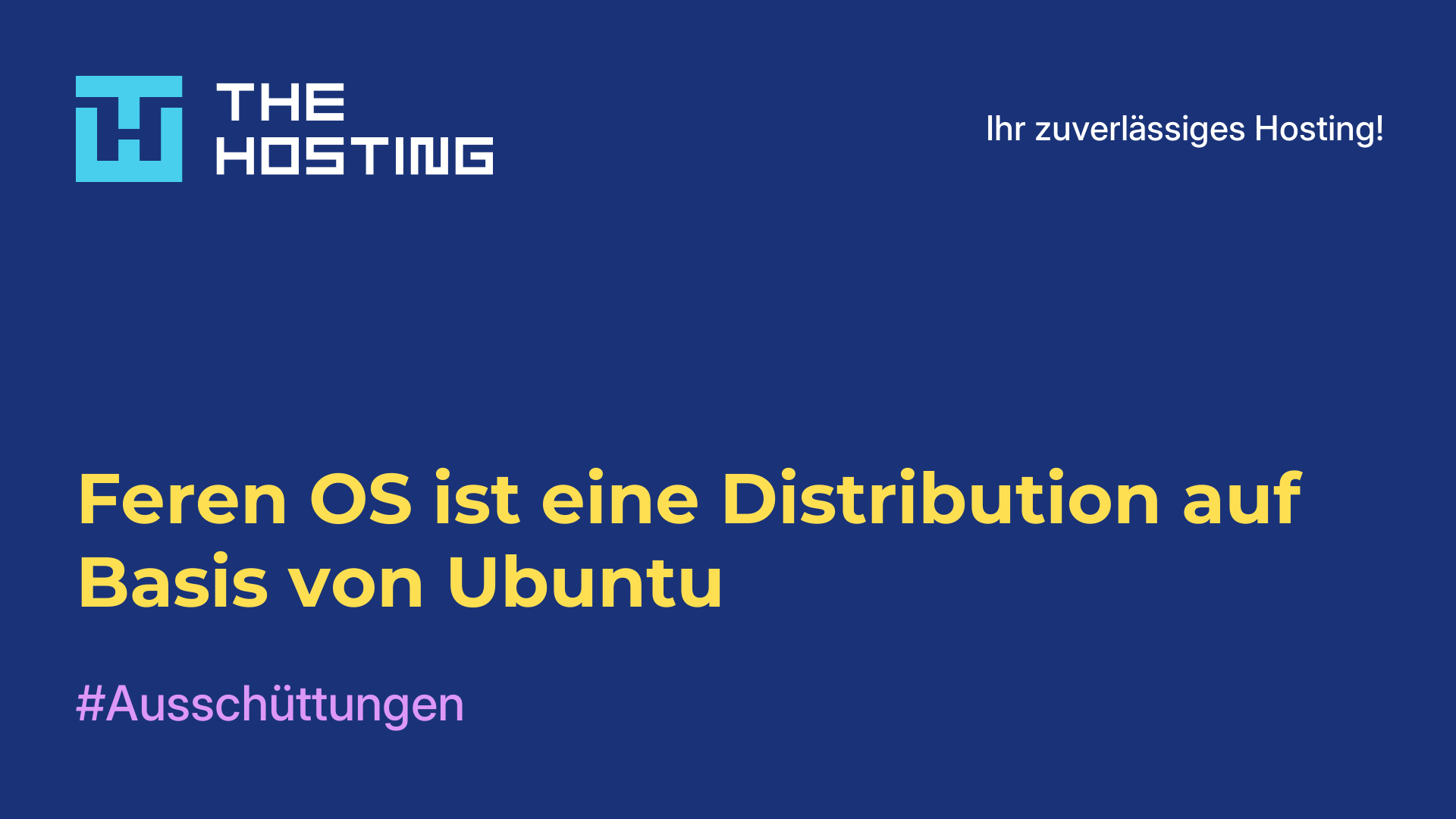 Feren OS ist eine Distribution auf Basis von Ubuntu