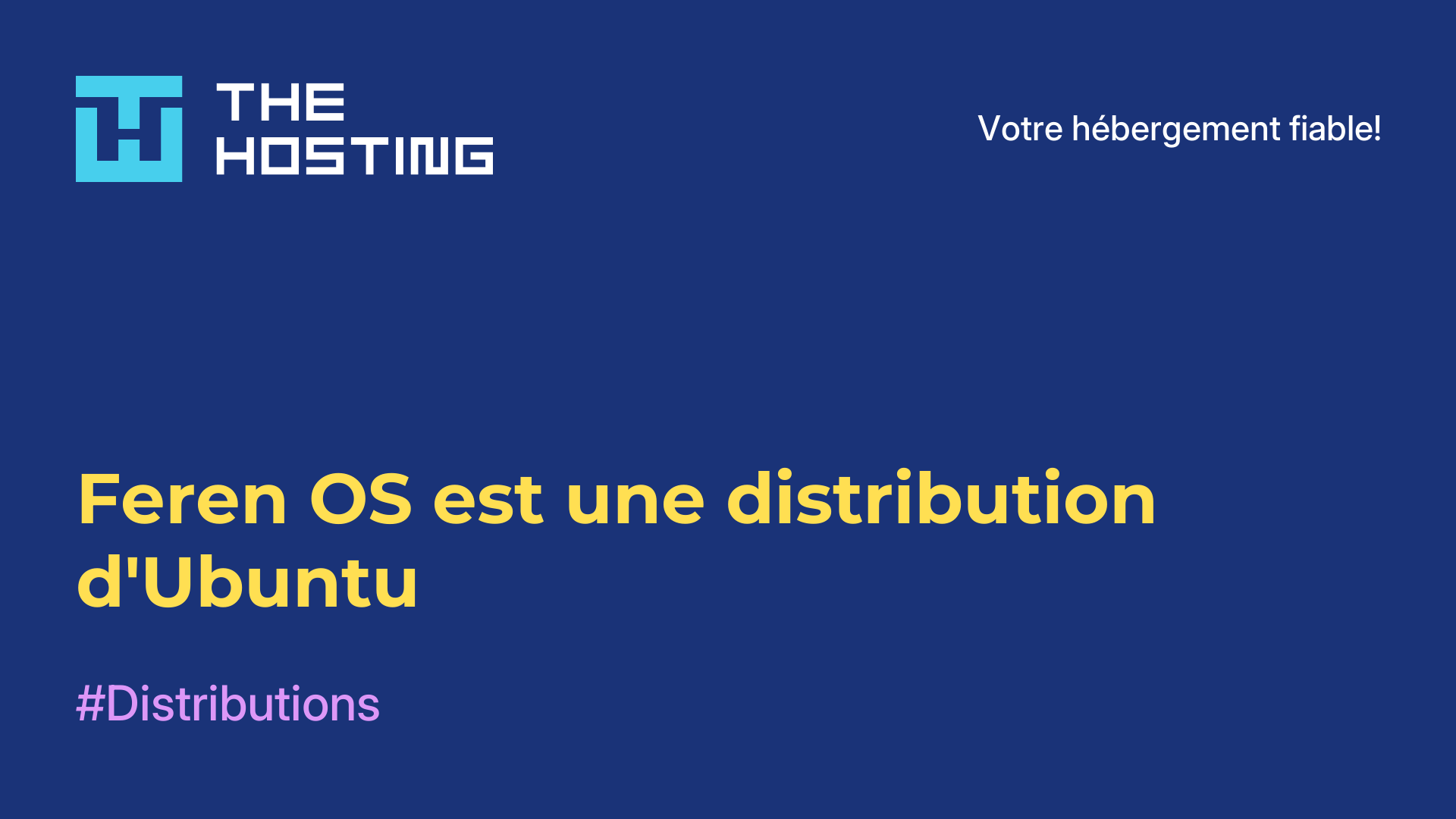 Feren OS est une distribution d'Ubuntu